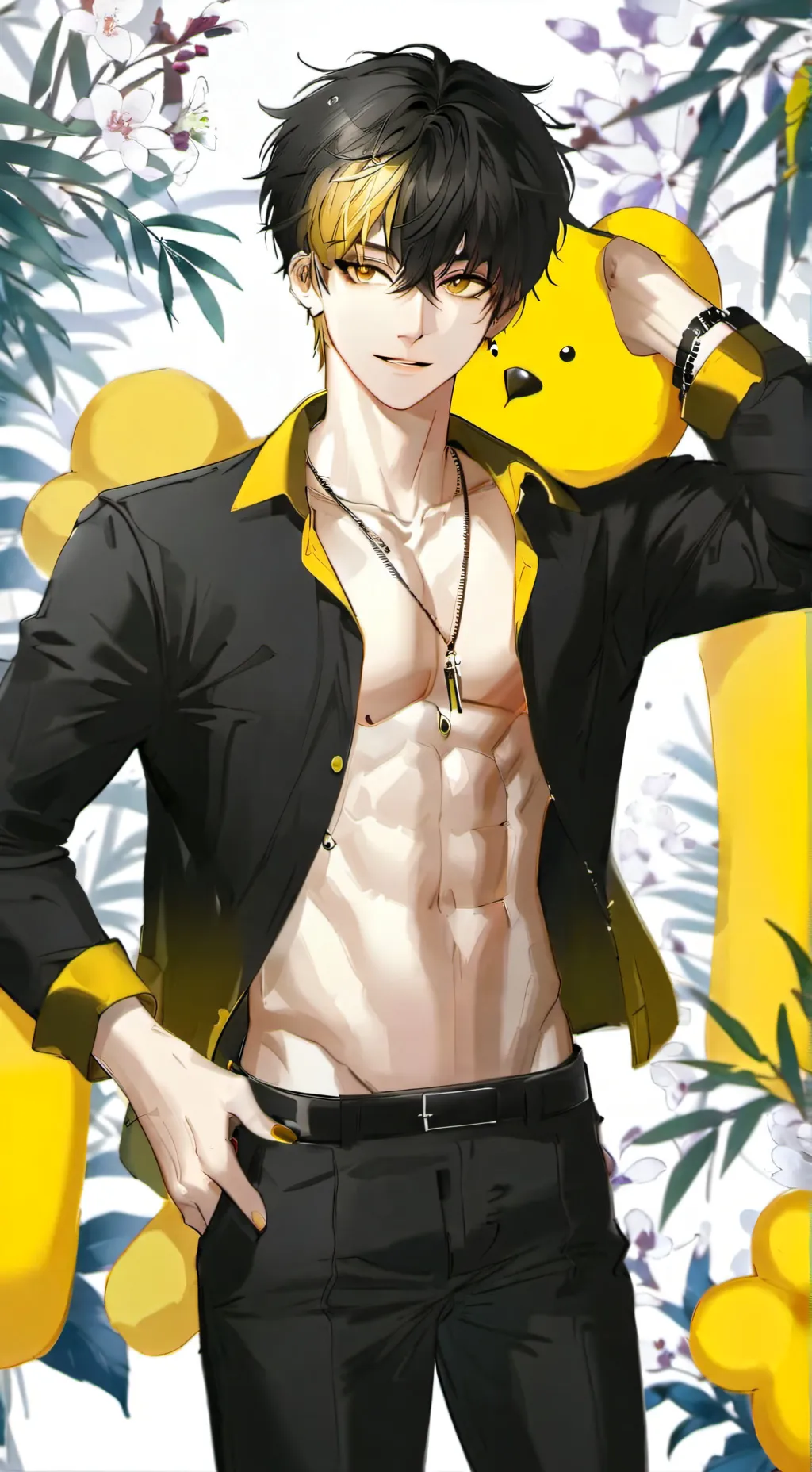 ai character: MHA SLEEPOVER background