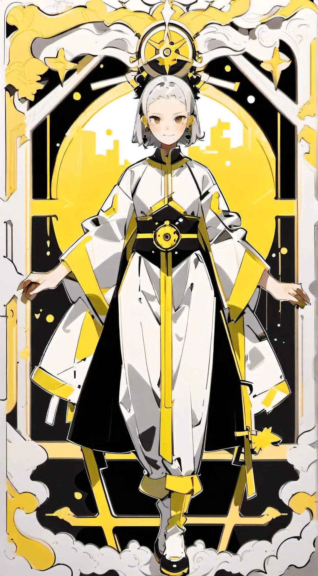 ai character: Лена background