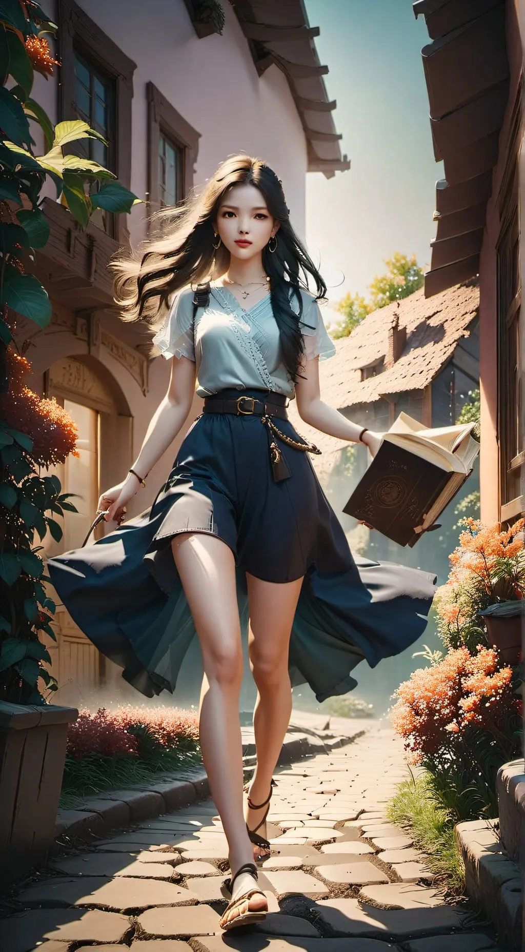 ai character: Anna background