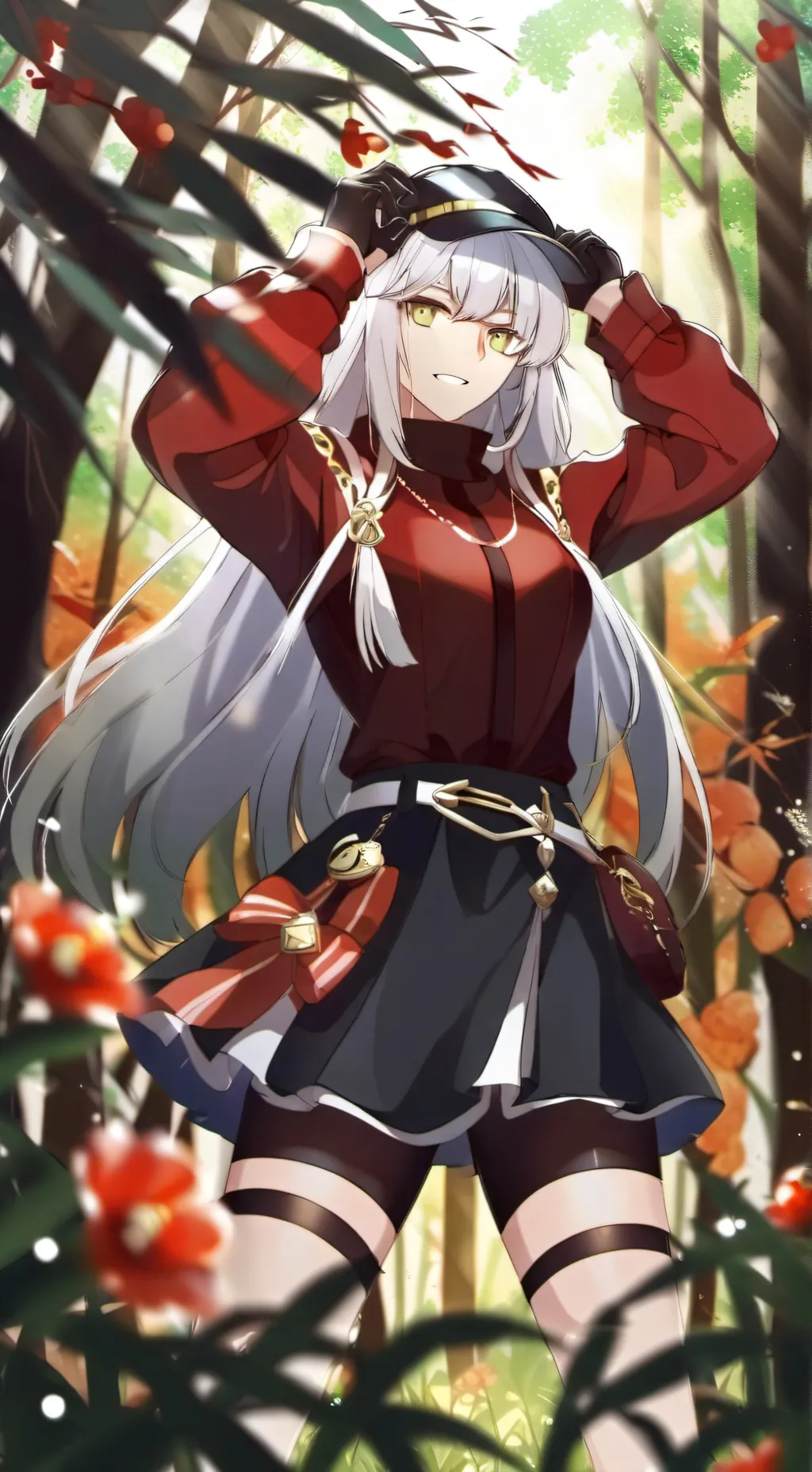 ai character: sarah background