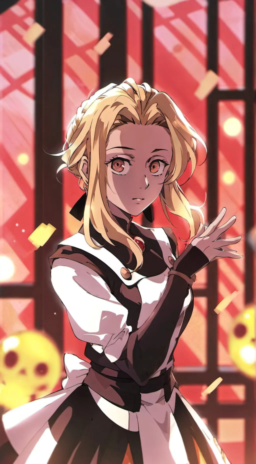 ai character: Makio background