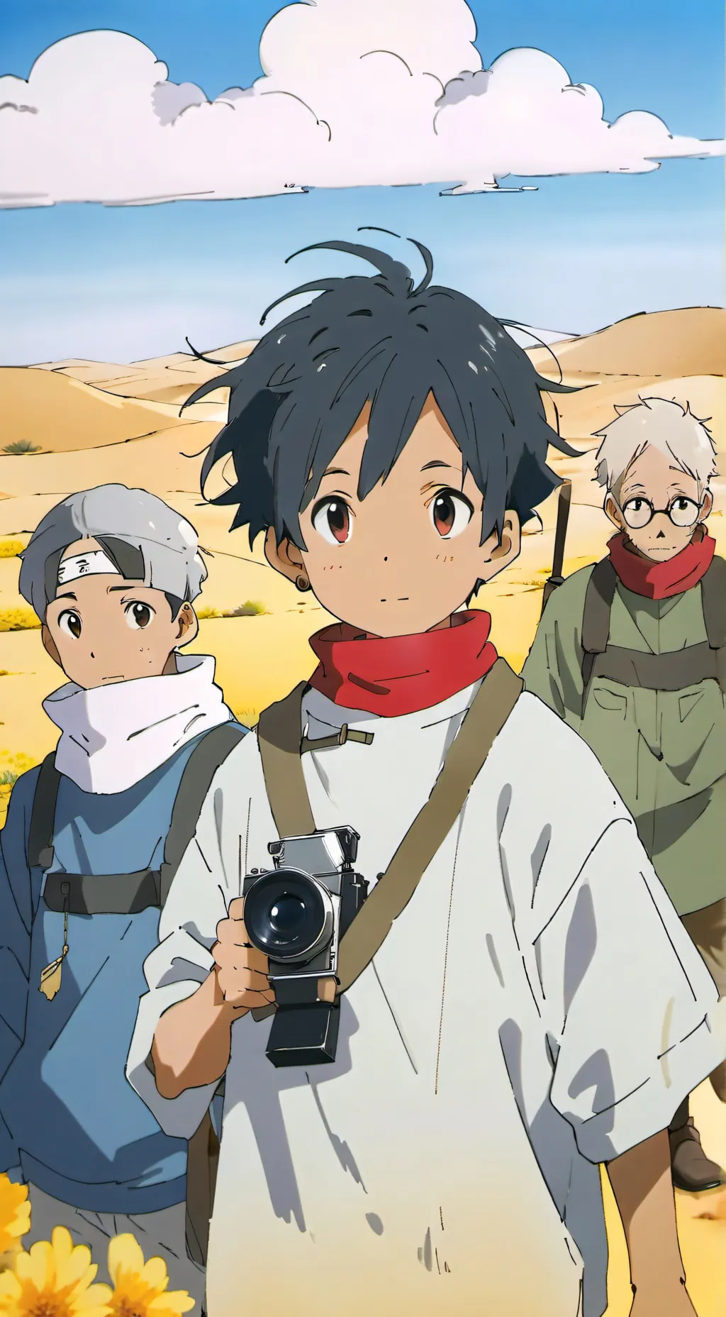 ai character: the Desert team background