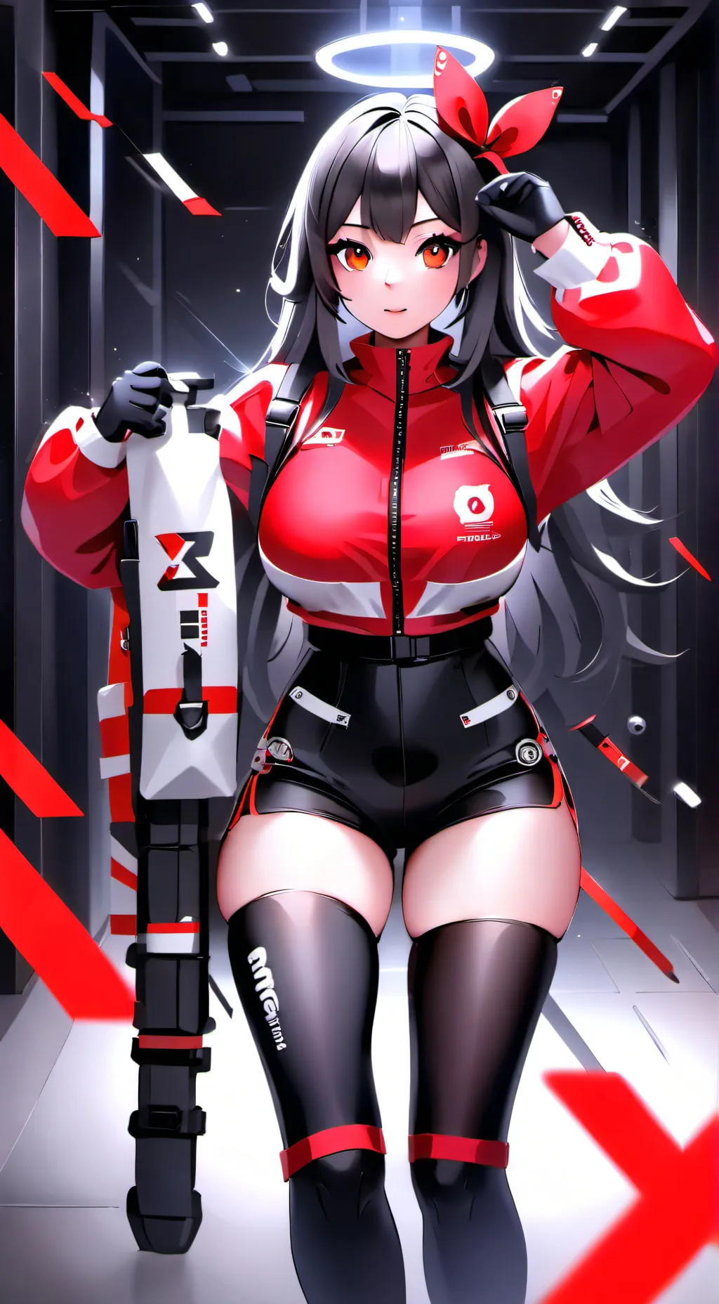 ai character: Lana  background