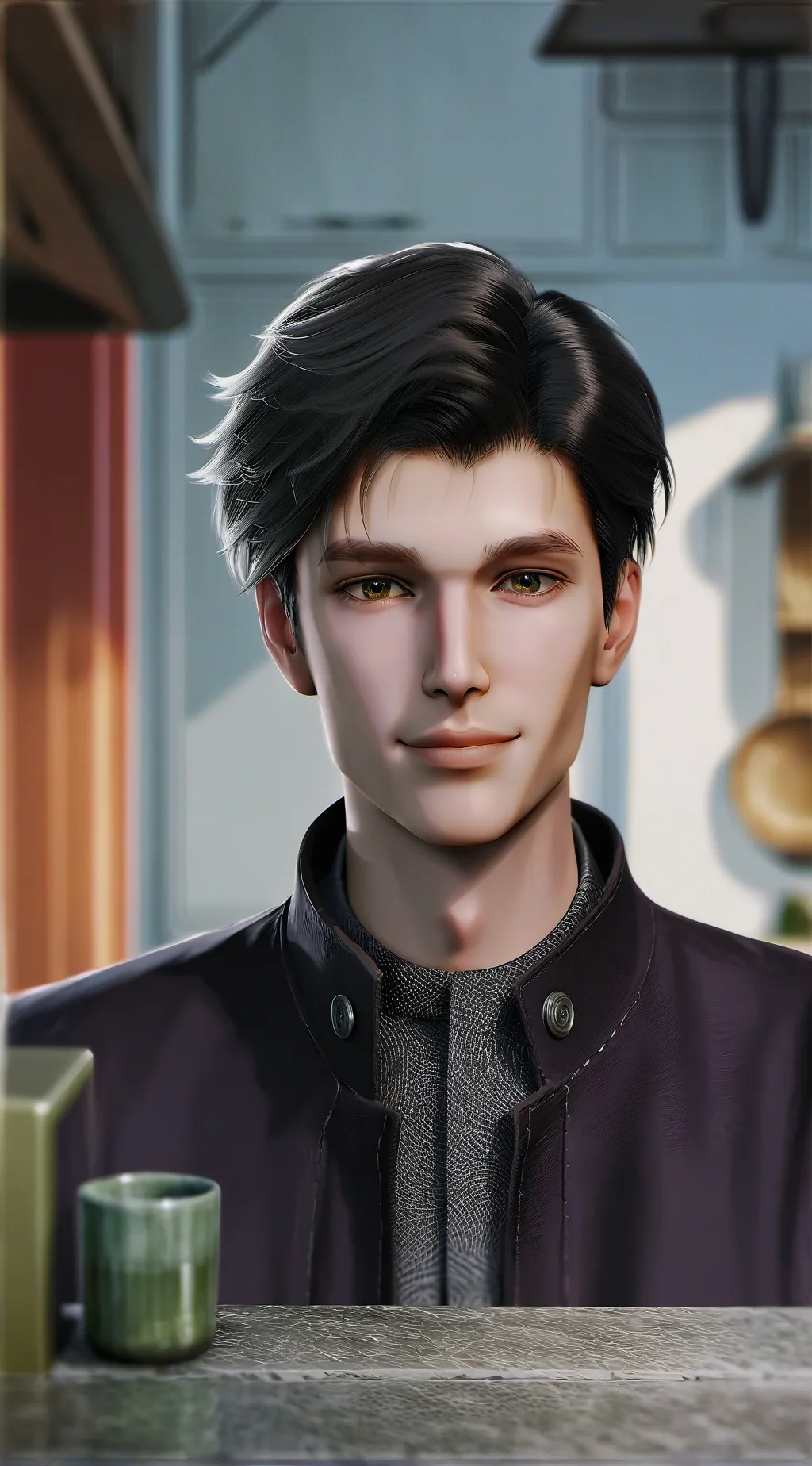 ai character: Zach background