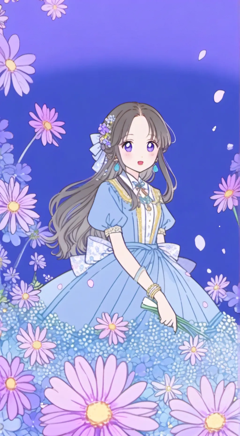 ai character: shadow christmas  background
