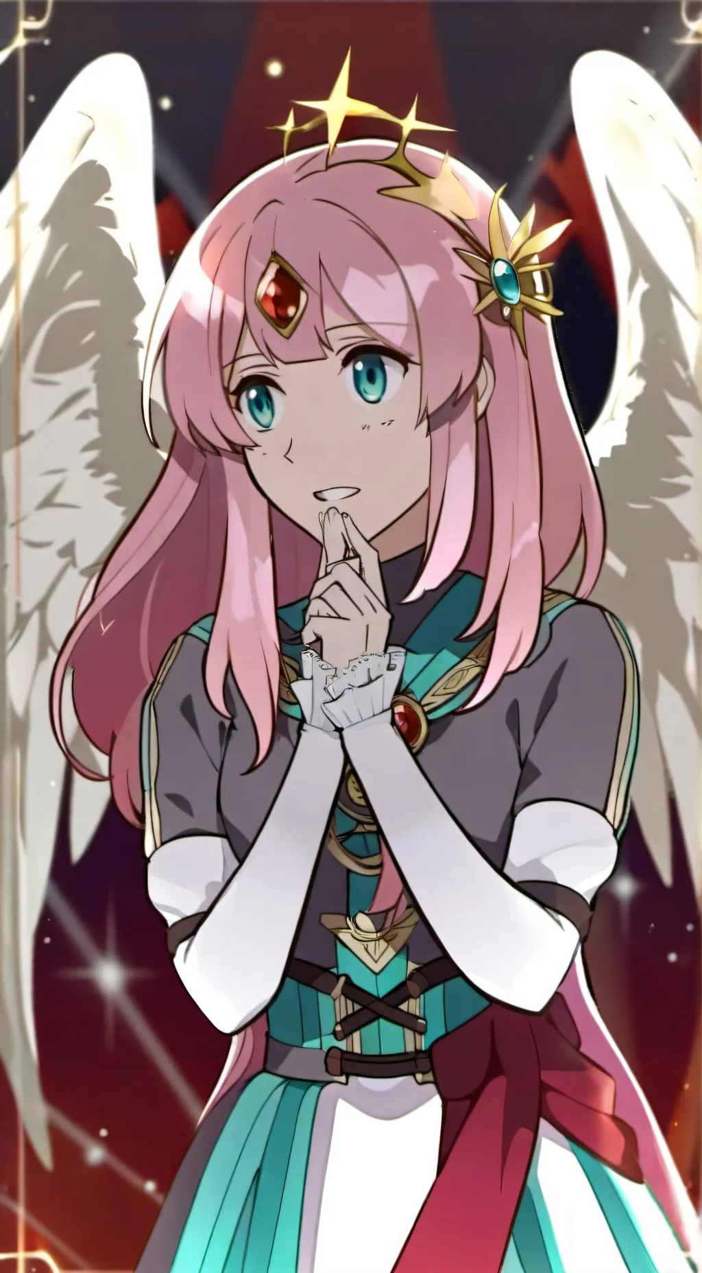 ai character: ~💖Livisa:>🕯~ background