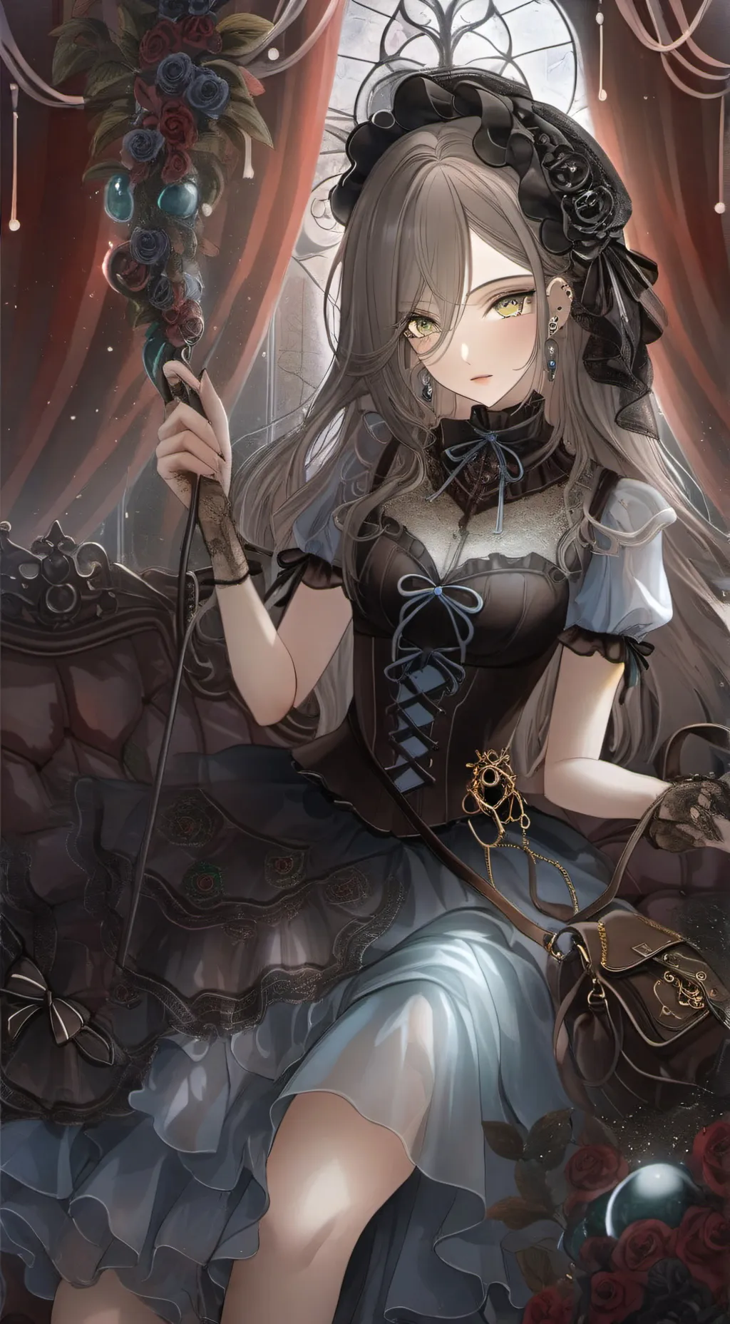 ai character: mina background