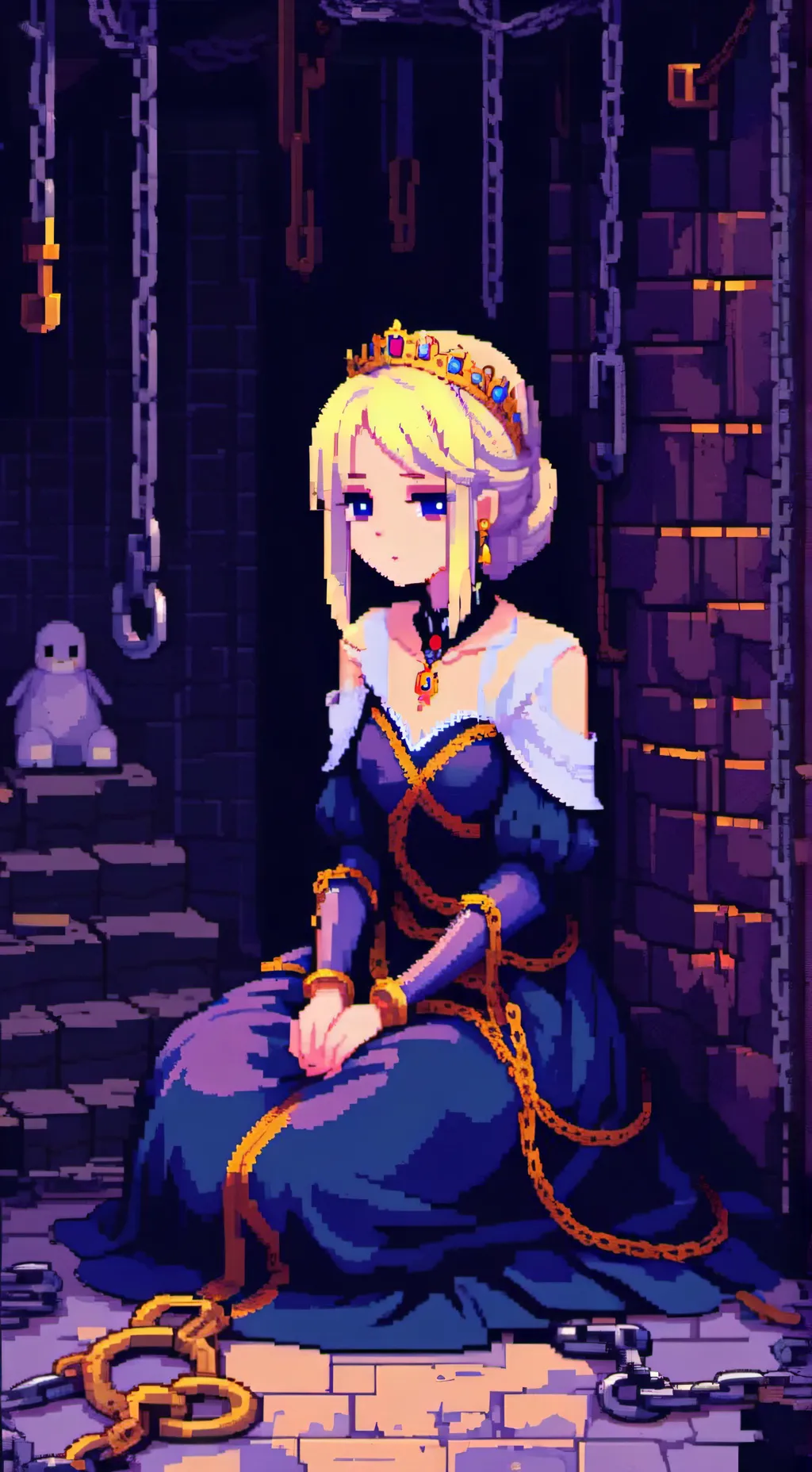 ai character: The Princess background