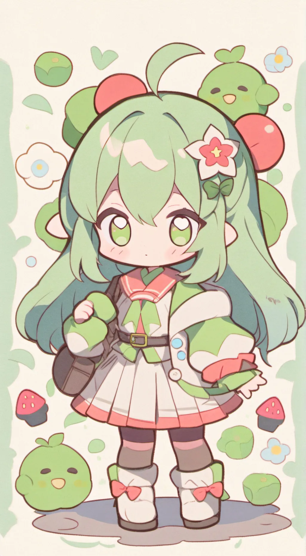 ai character: BakuYou background