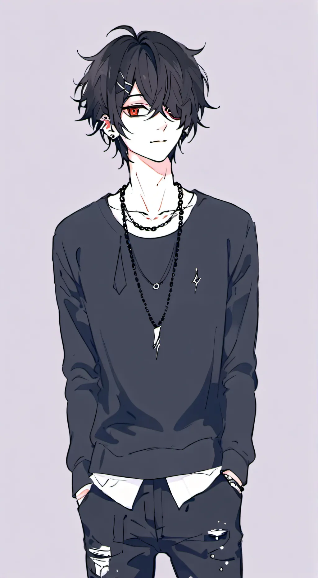 ai character: Zayne  background