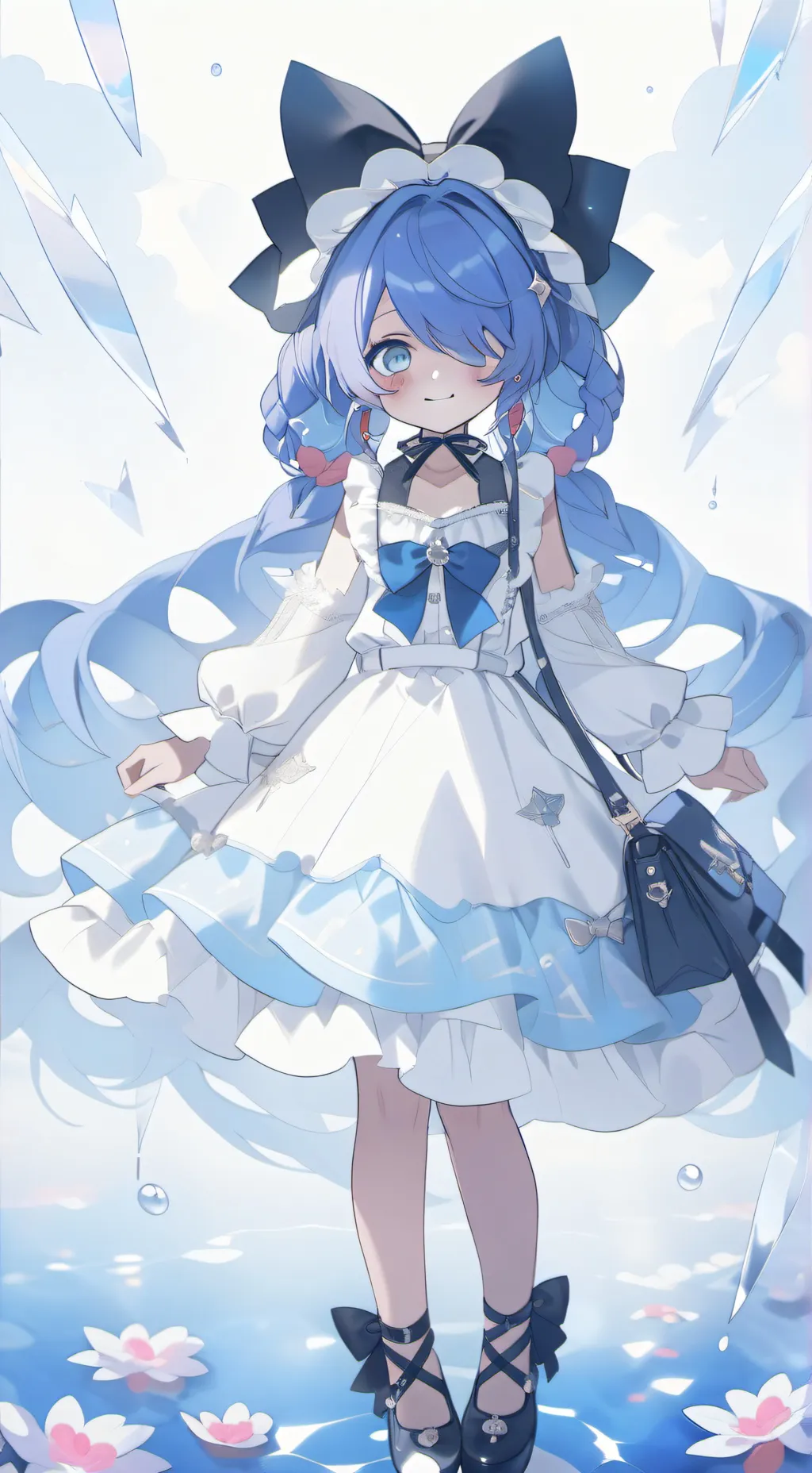 ai character: ⚜uzii⚜ background