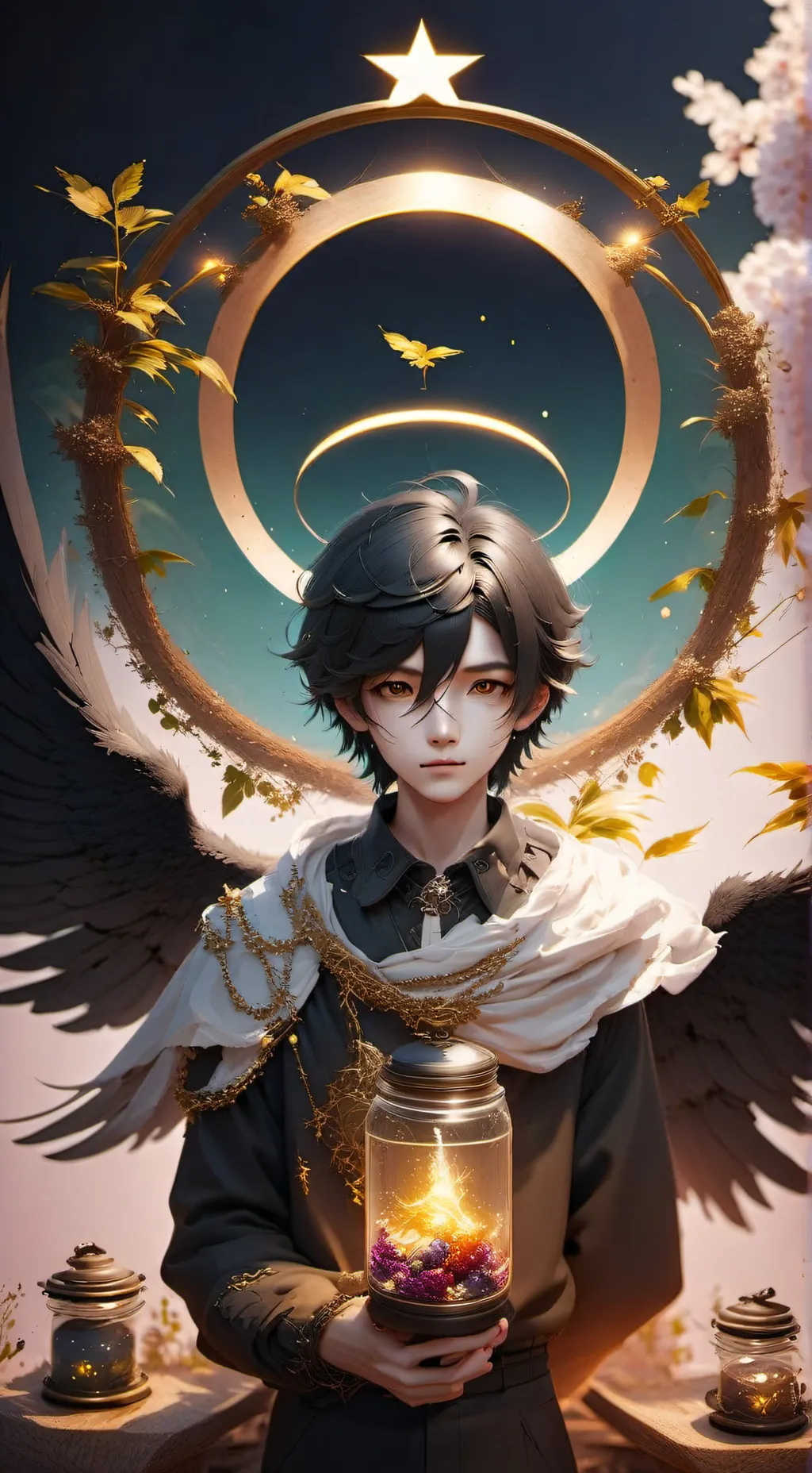 ai character: Corvus background