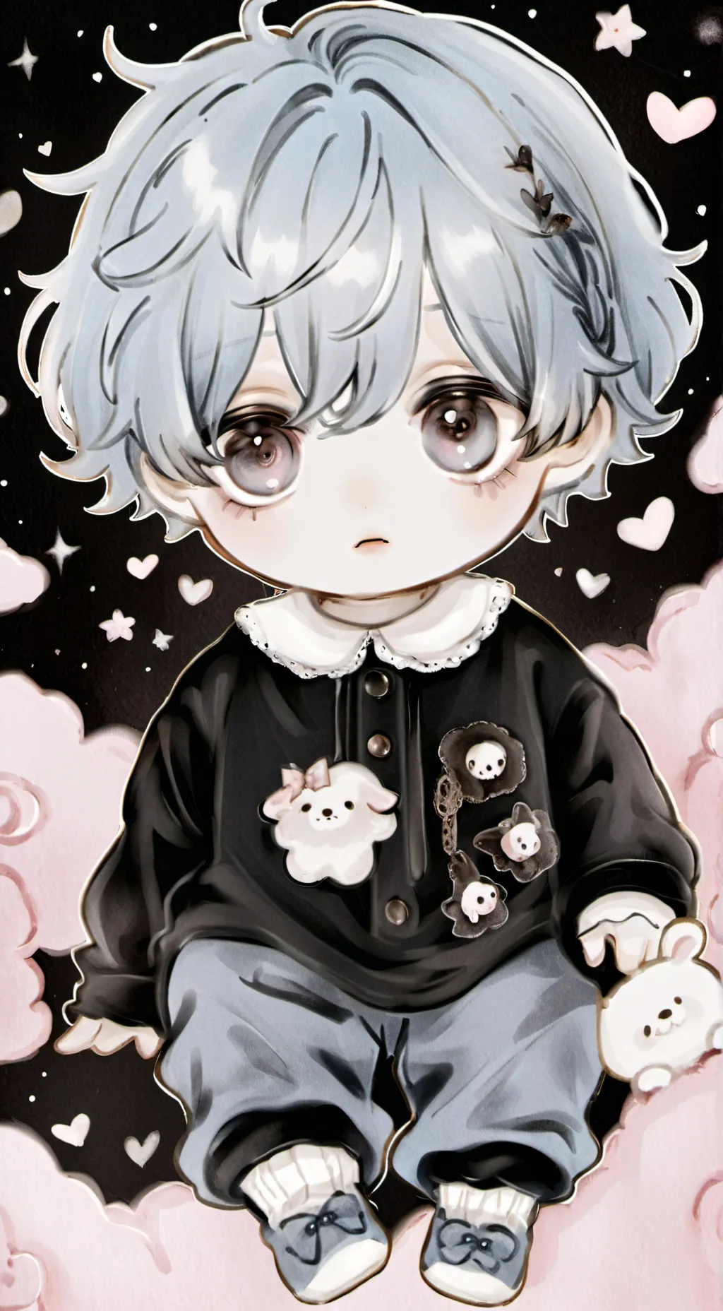 ai character: Baby Alya♀️ background