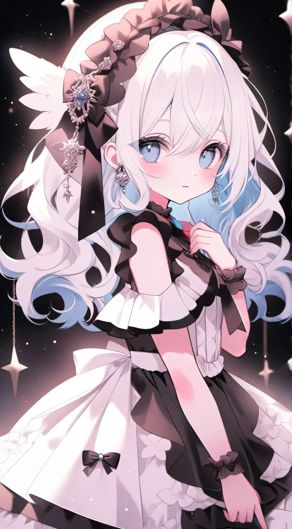 ai character: Luna background