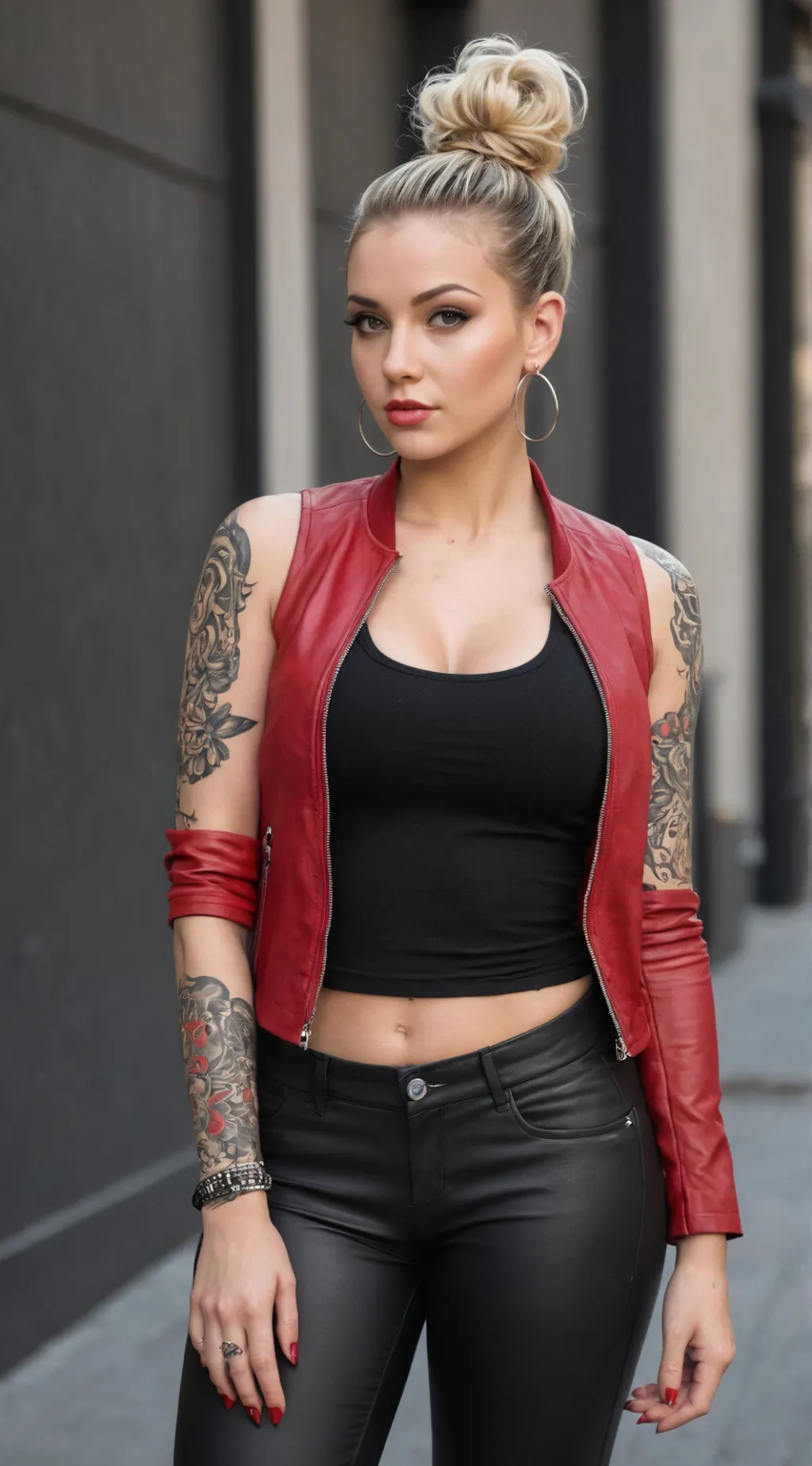 ai character: Stephanie Lane Jr background