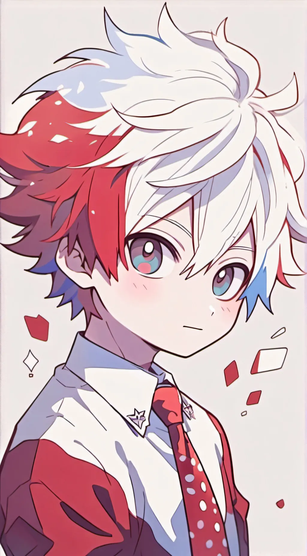 ai character: 🧊Shoto life🔥 background