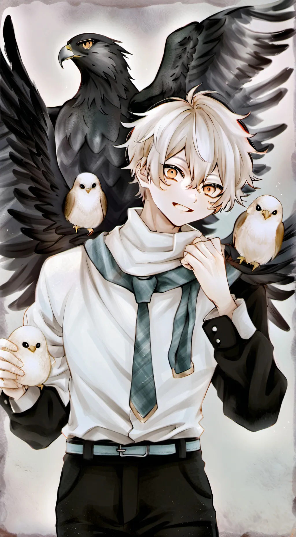 ai character: hawks  background