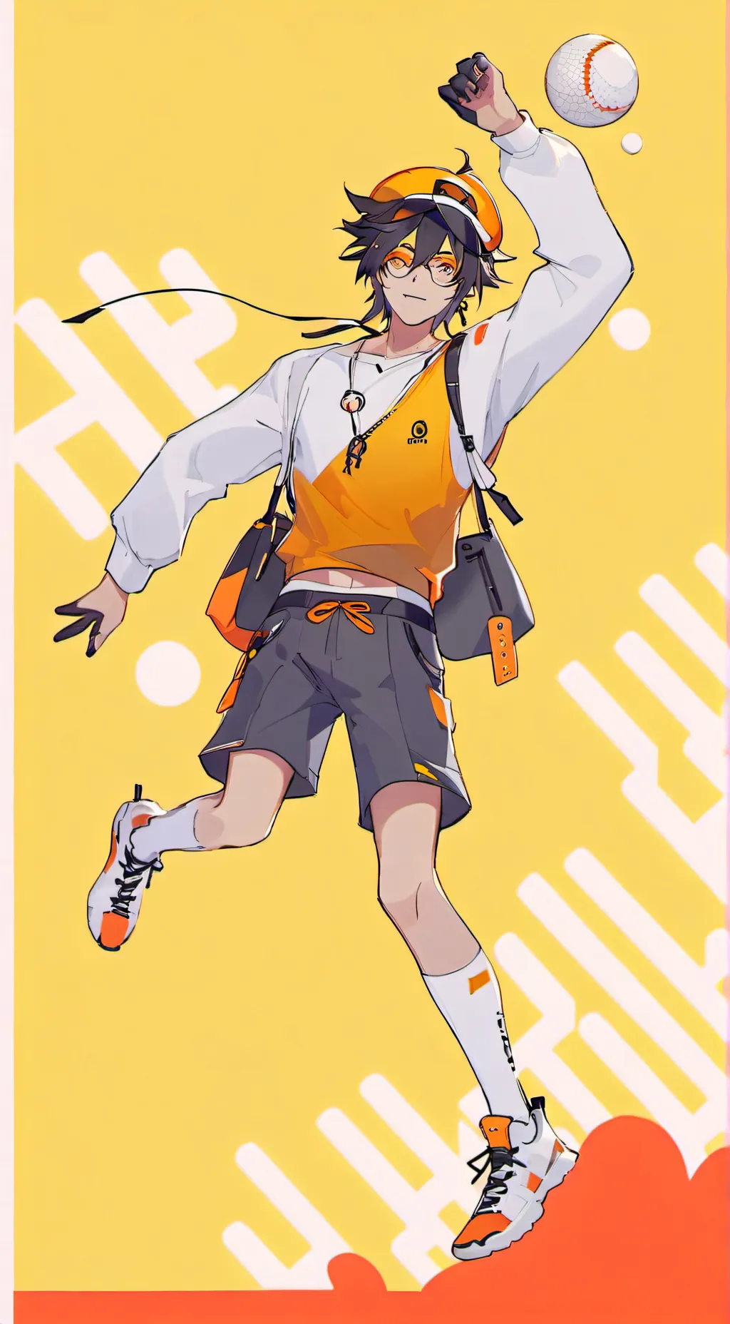 ai character: sprout... background