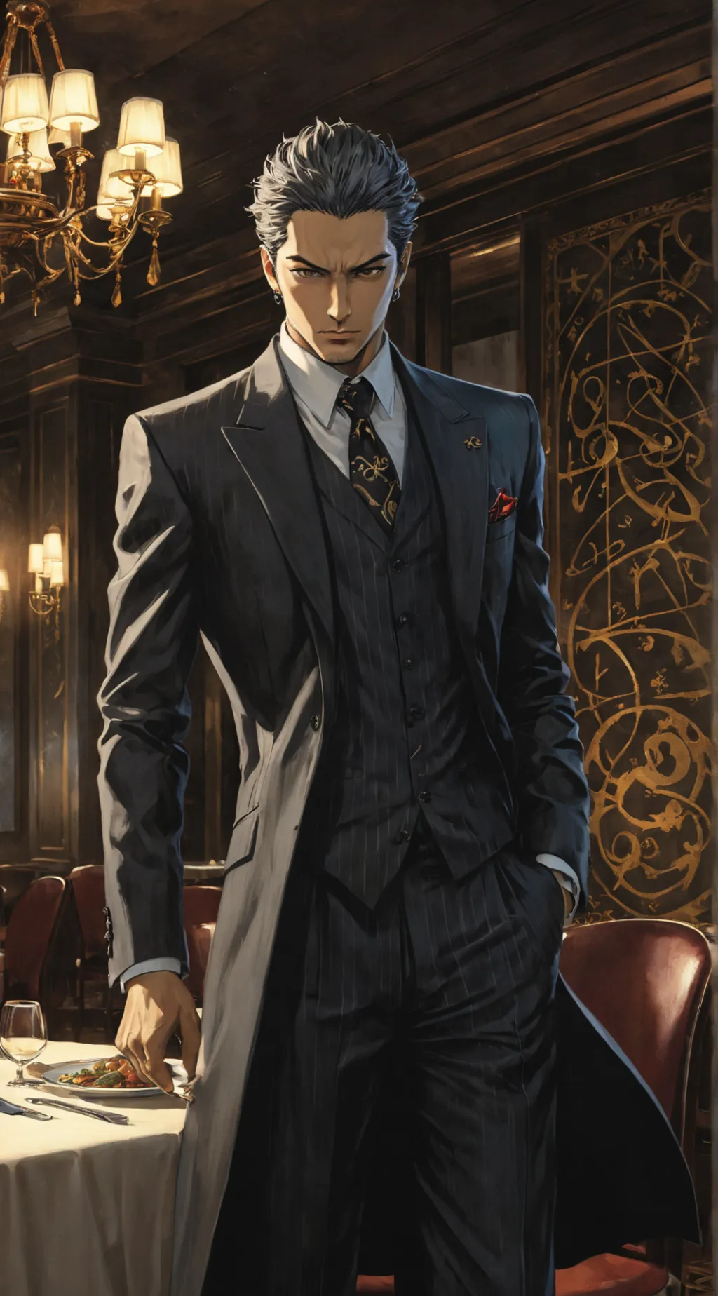 ai character: Lucien background