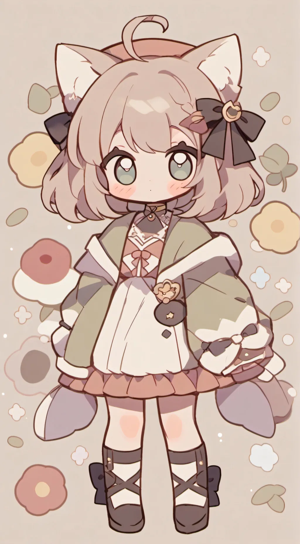 ai character: bebe en tu regalo background