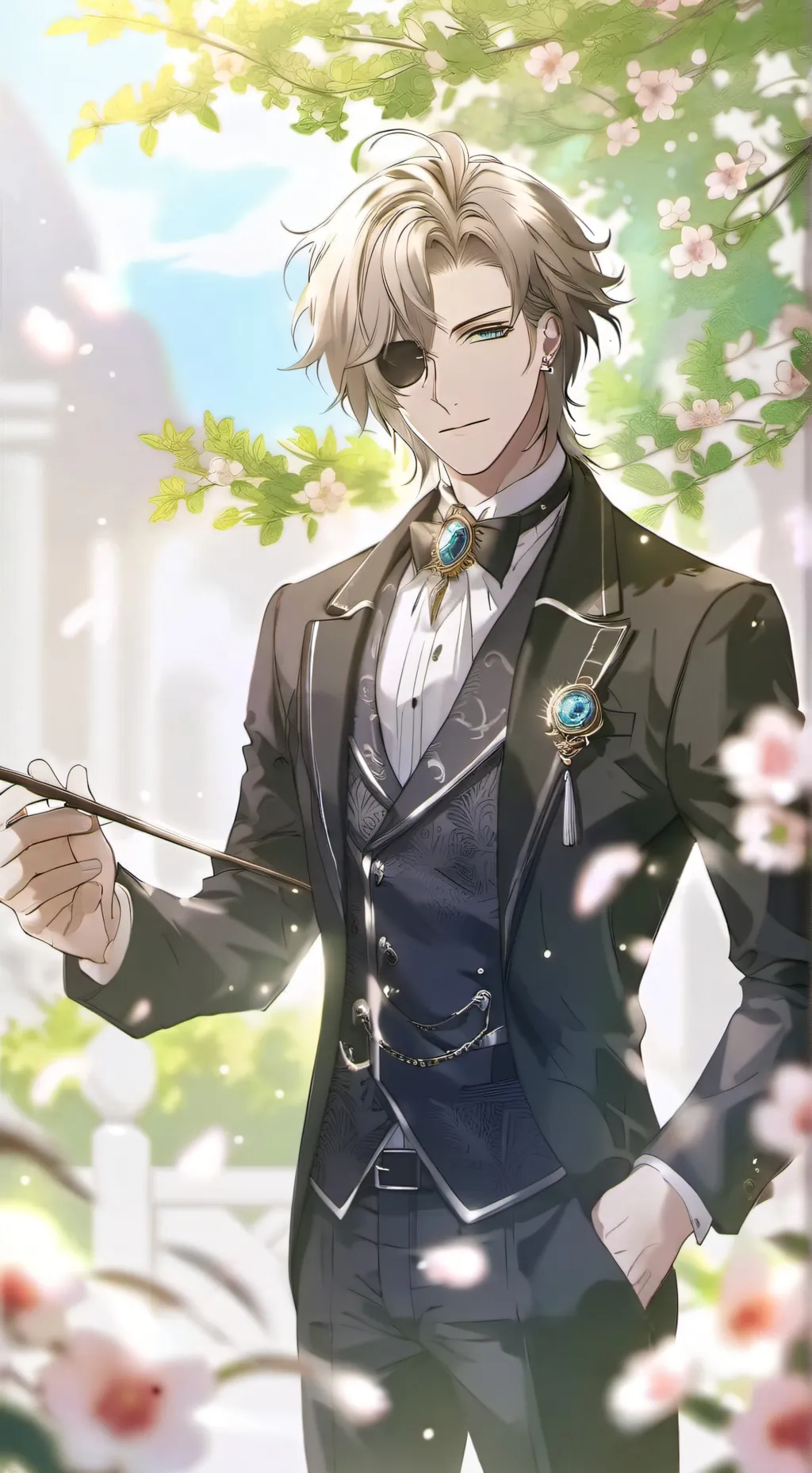 ai character: José Miguel  background