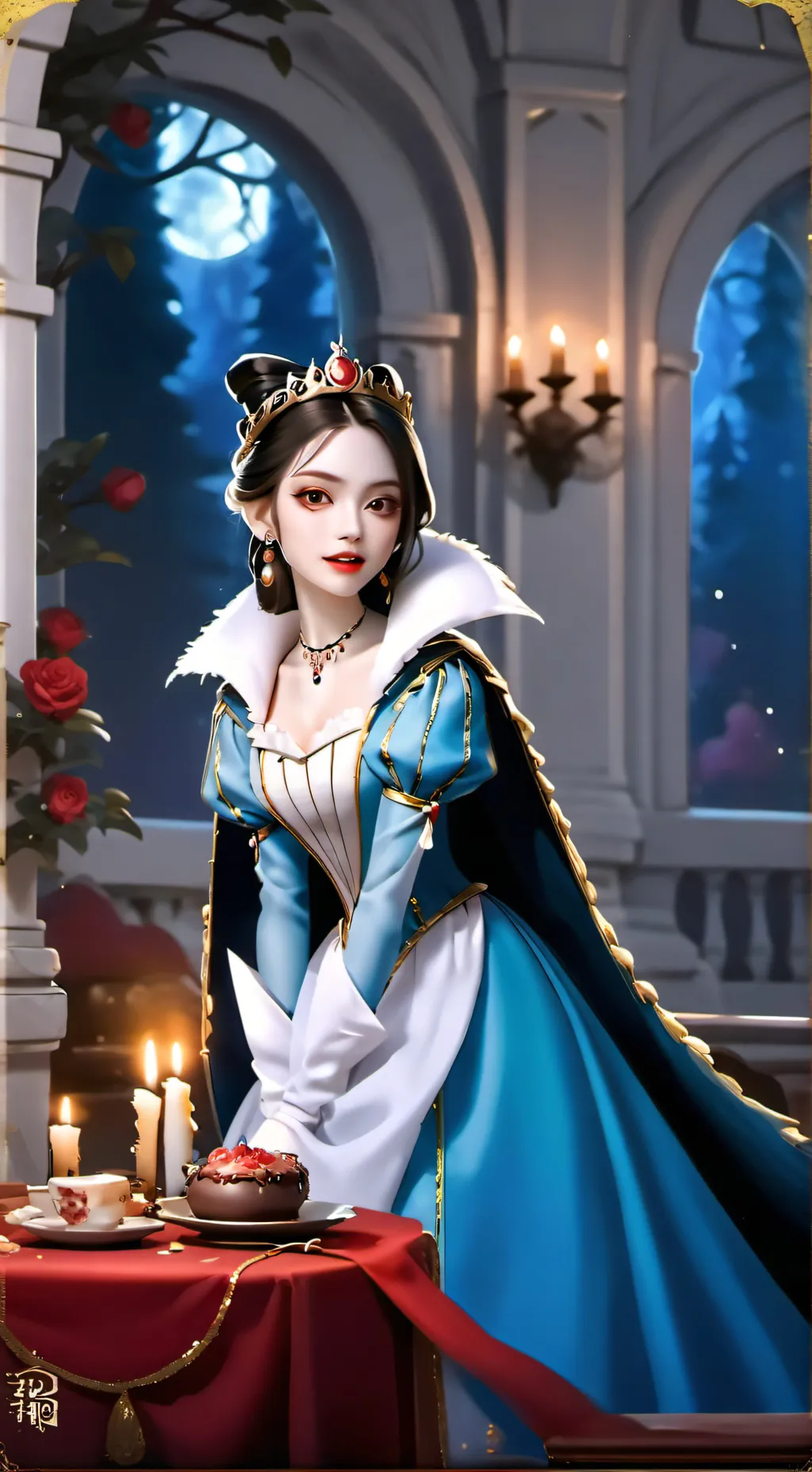 ai character: Mayva background