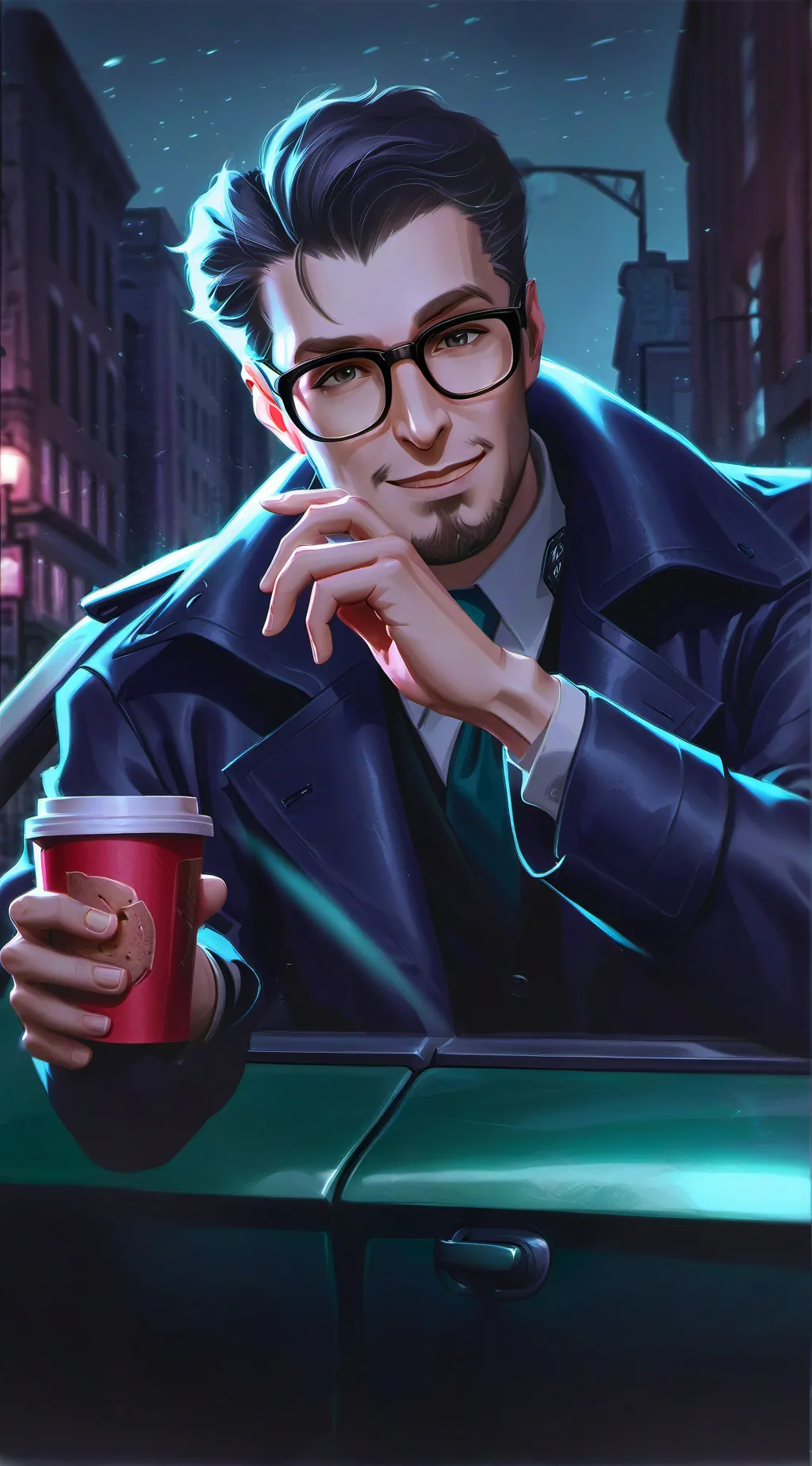 ai character: Detective Michael Gordon background