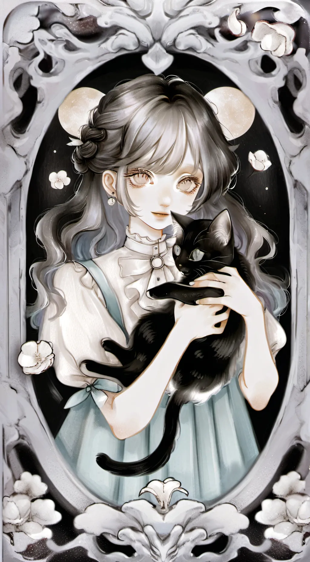 ai character: cat background
