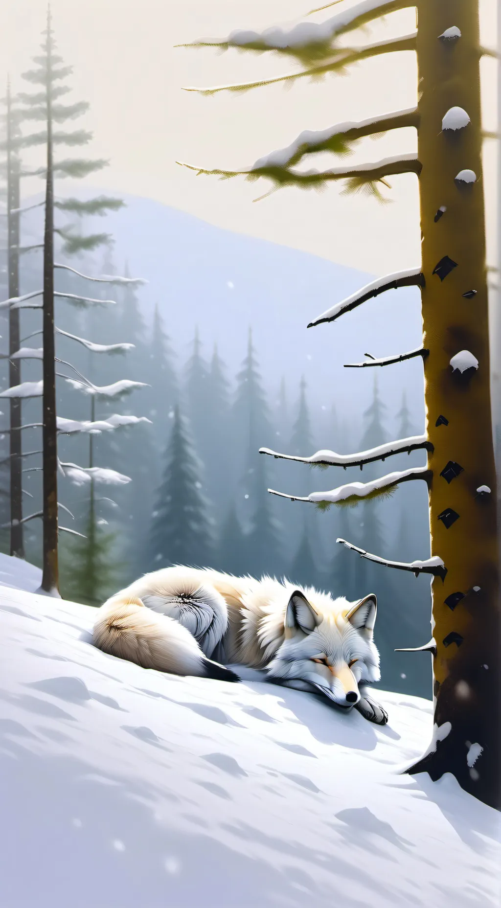 ai character: Frostpaw background