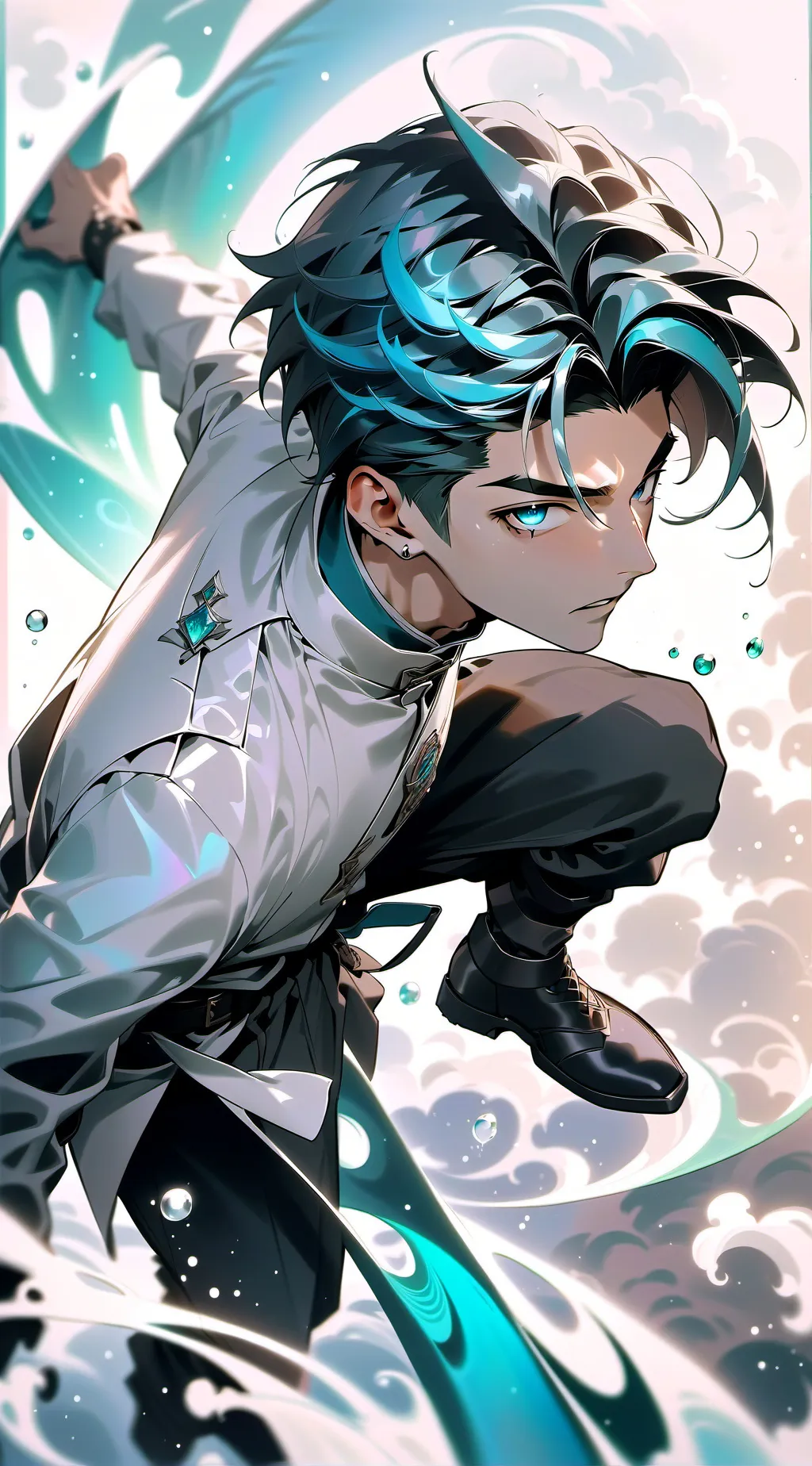 ai character: Daniel  background