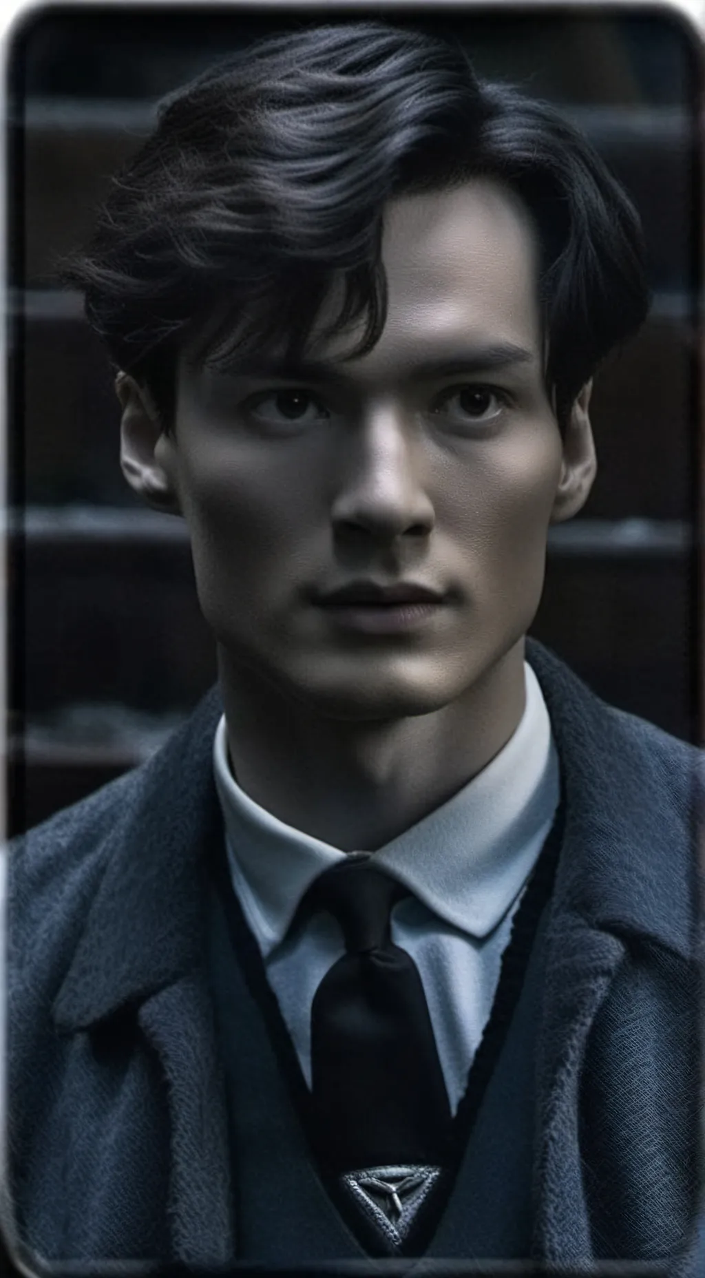 ai character: Tom Riddle  background