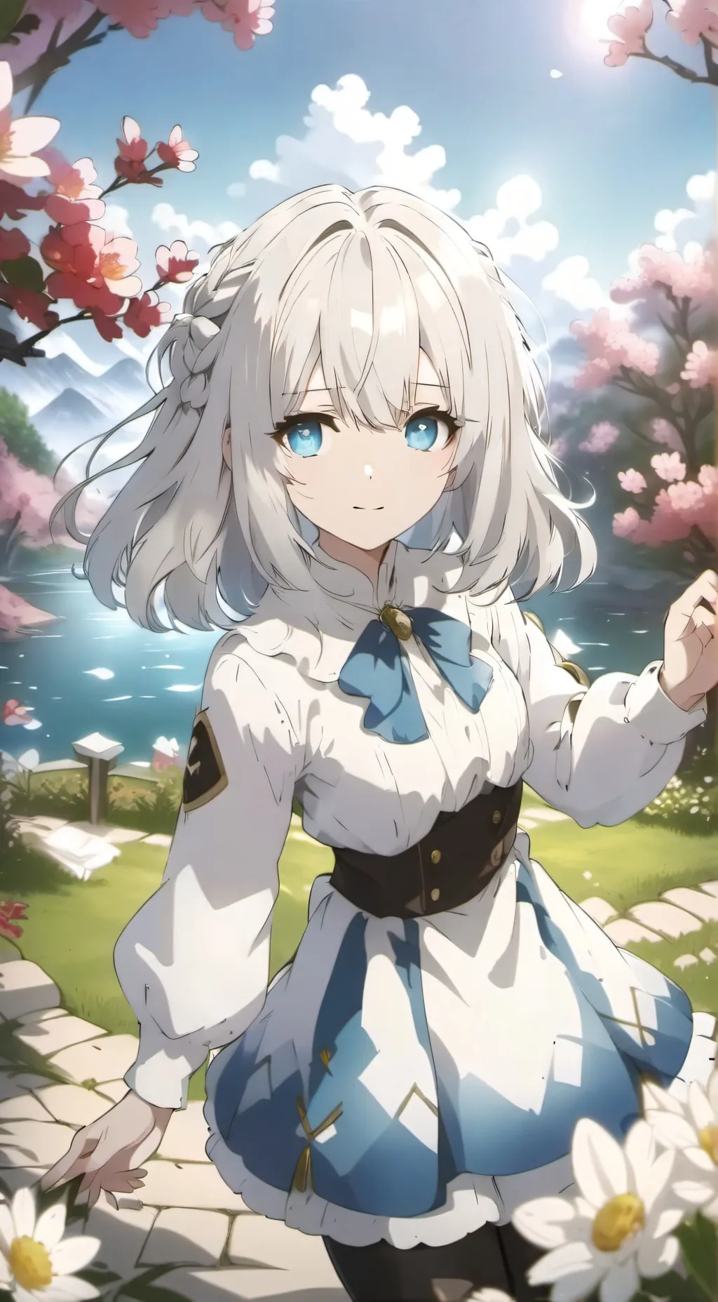 ai character: Genshin Impact background