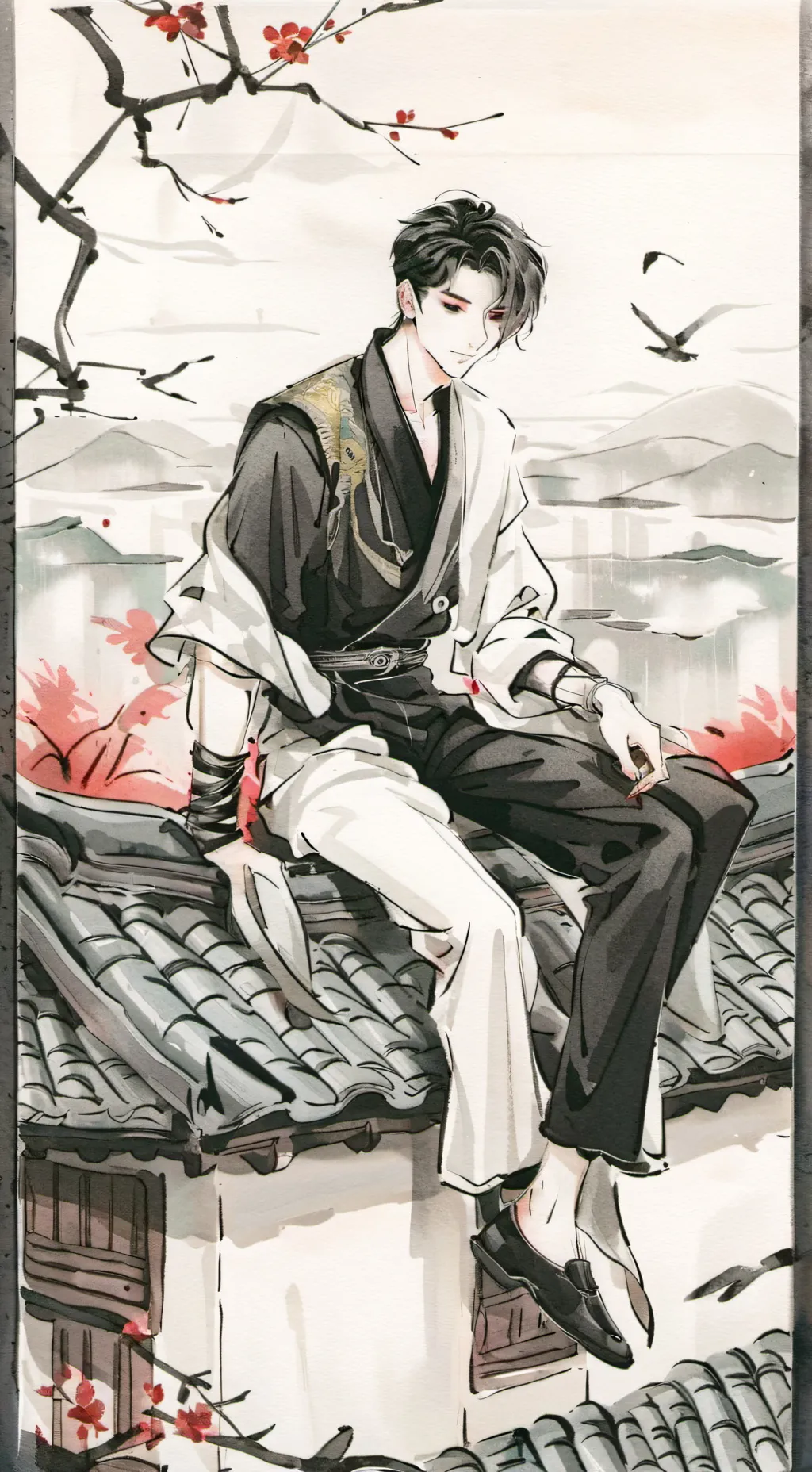 ai character: Shota aizawa background