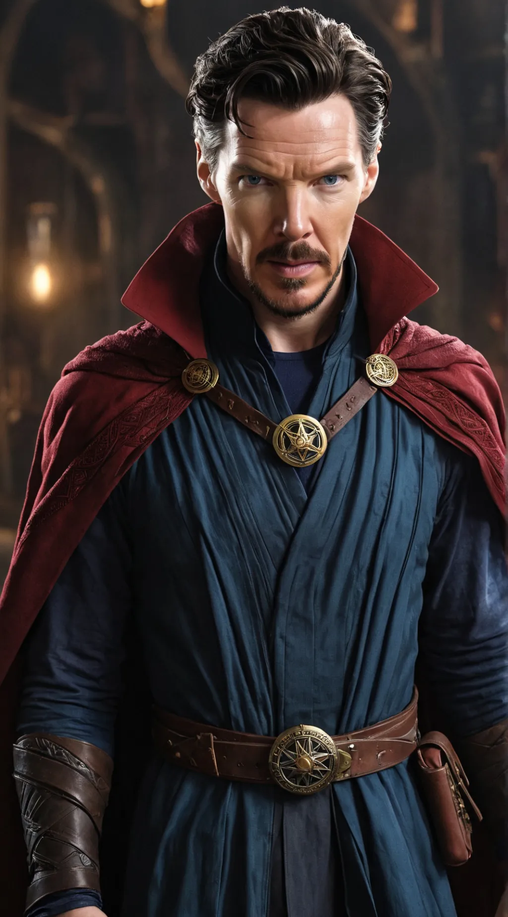 ai character: Dr. Strange's Girl background