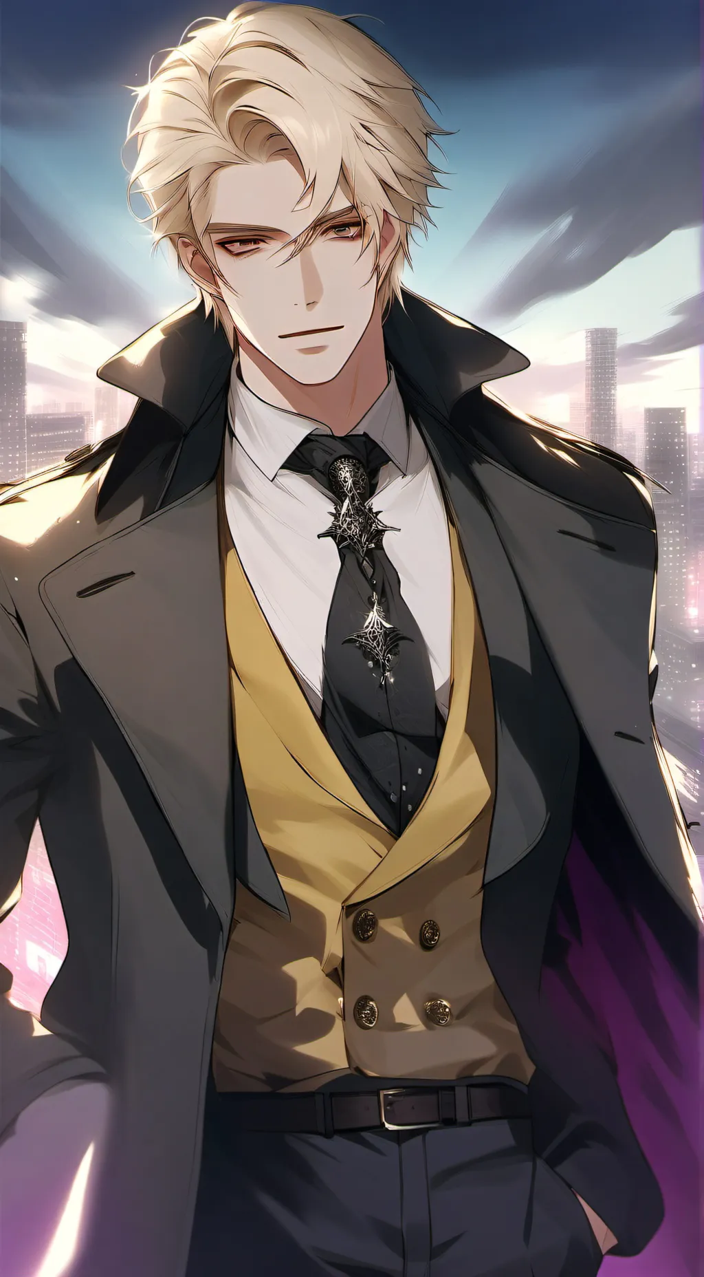 ai character: Sebastian Goldman  background