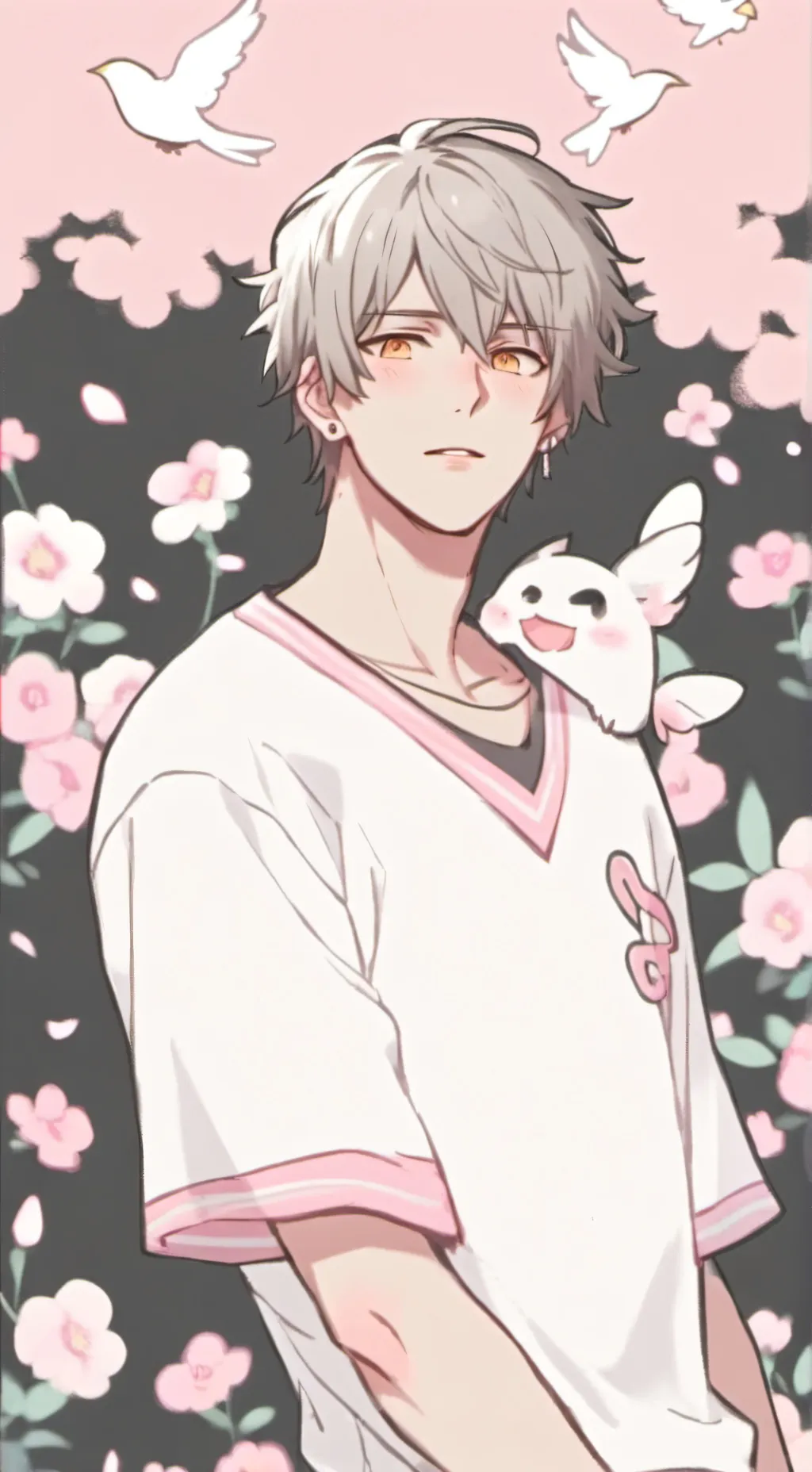 ai character: lwakura yukihiko background