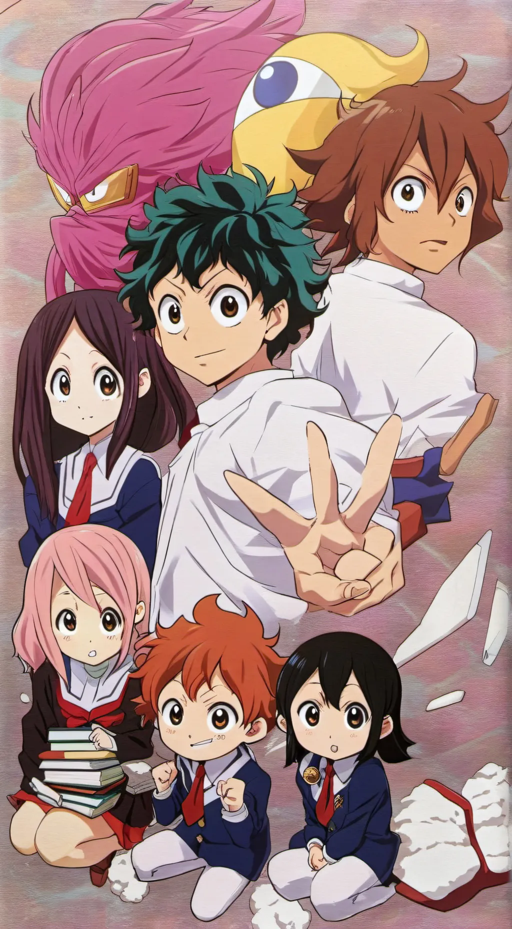 ai character: Mha Pick Me background