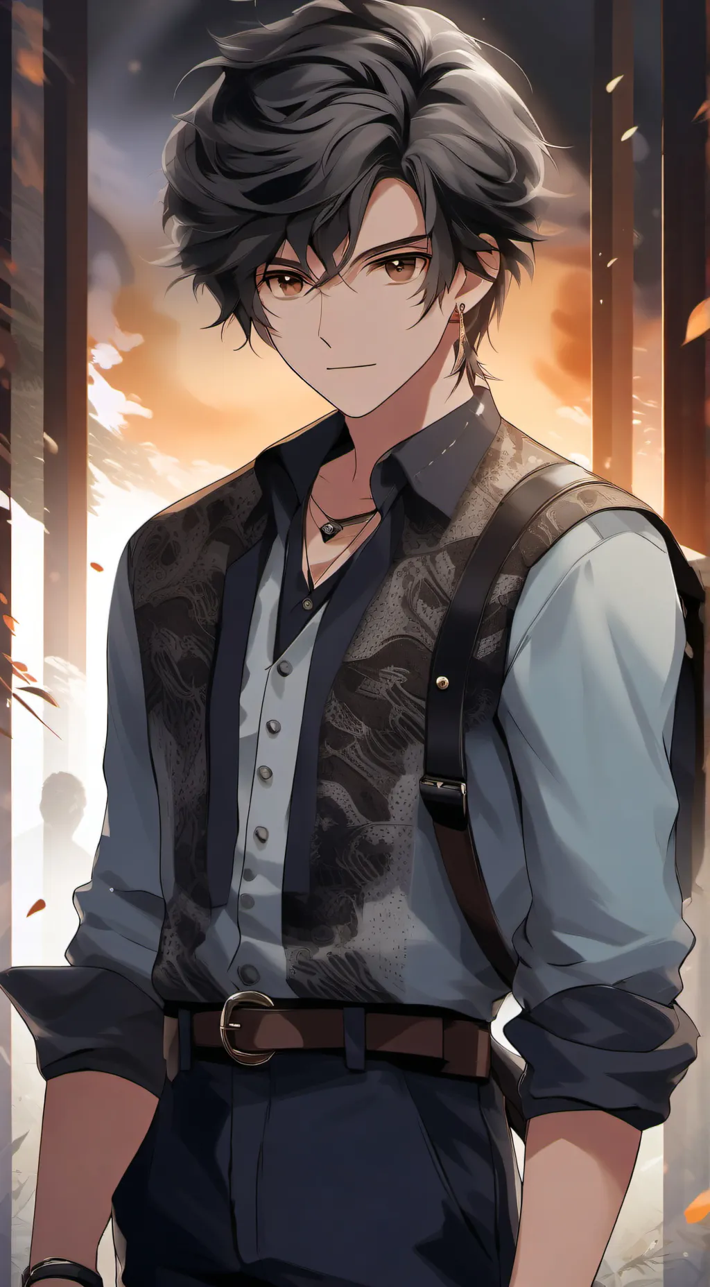ai character: Ethan background