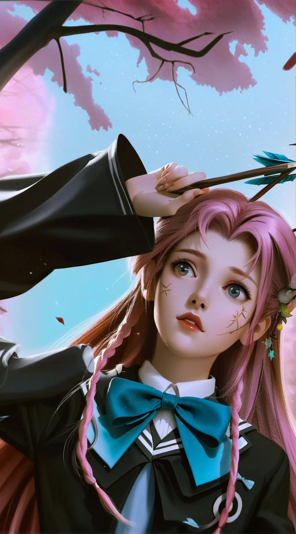 ai character: Yuna Sora background