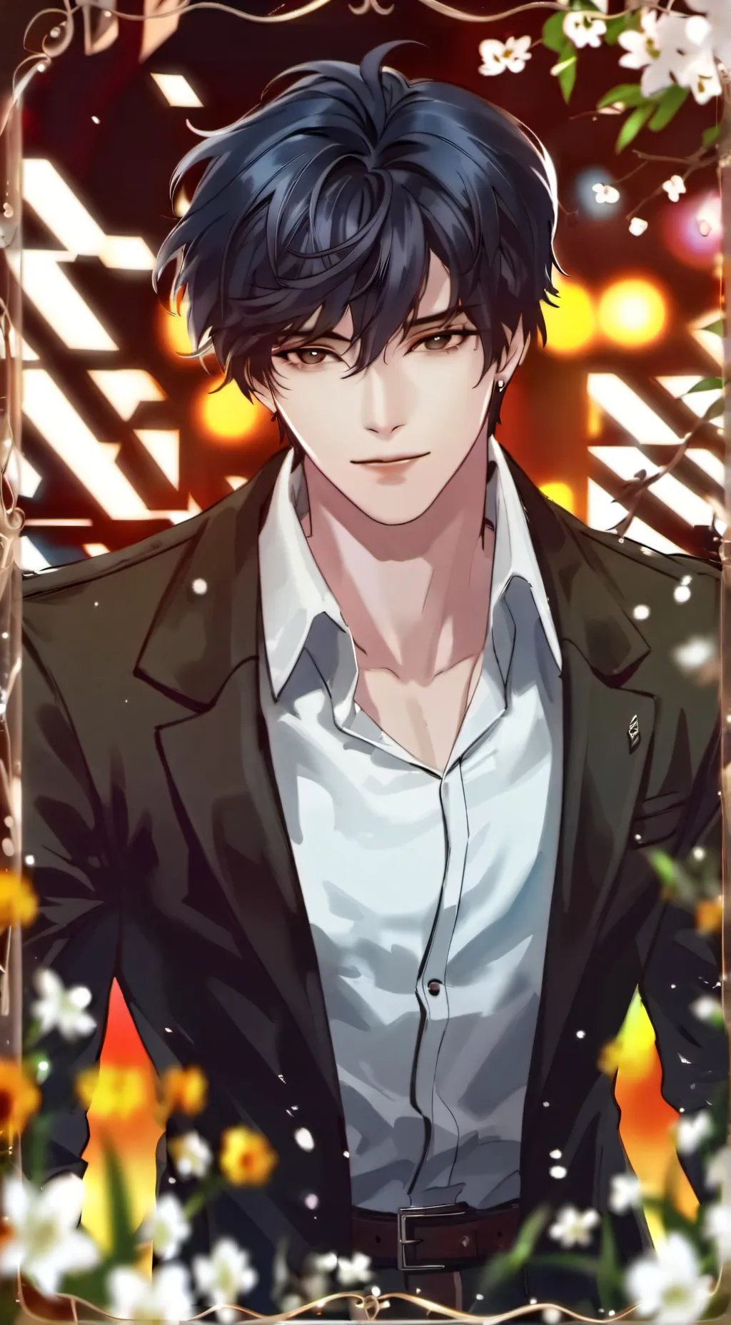 ai character: Lucas  background