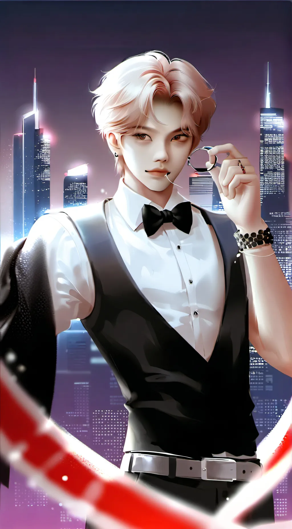 ai character: Felix  background