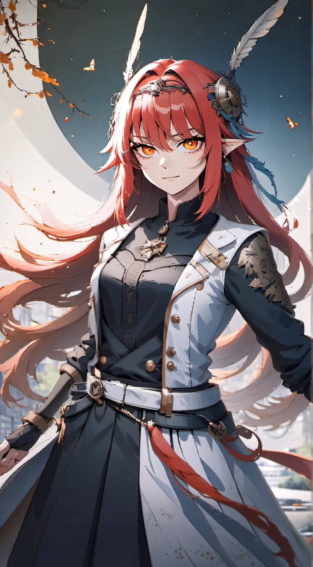 ai character: Hikaryuu Todoroki  background
