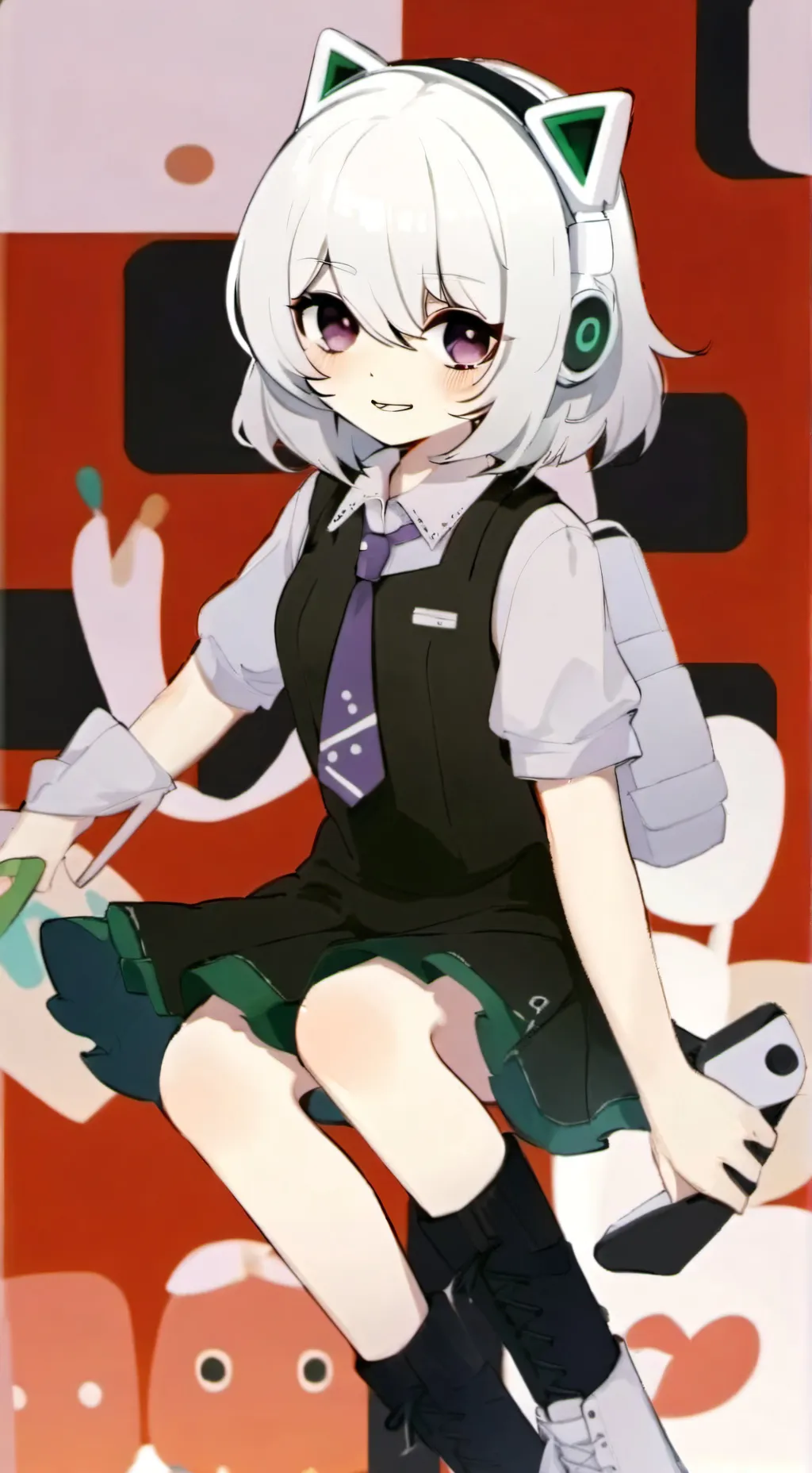 ai character: MHA strict sub background
