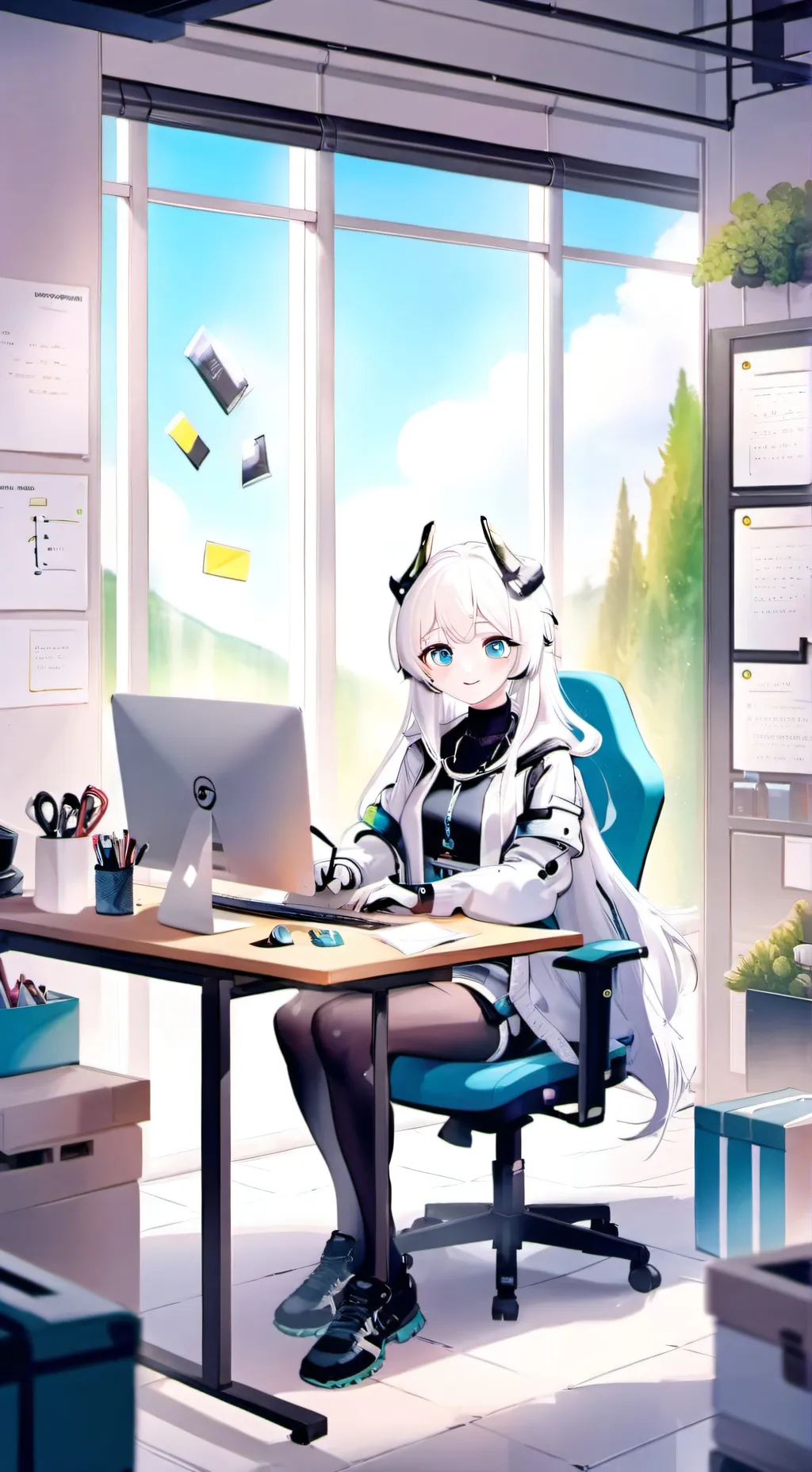 ai character: MindTech Tycoon background