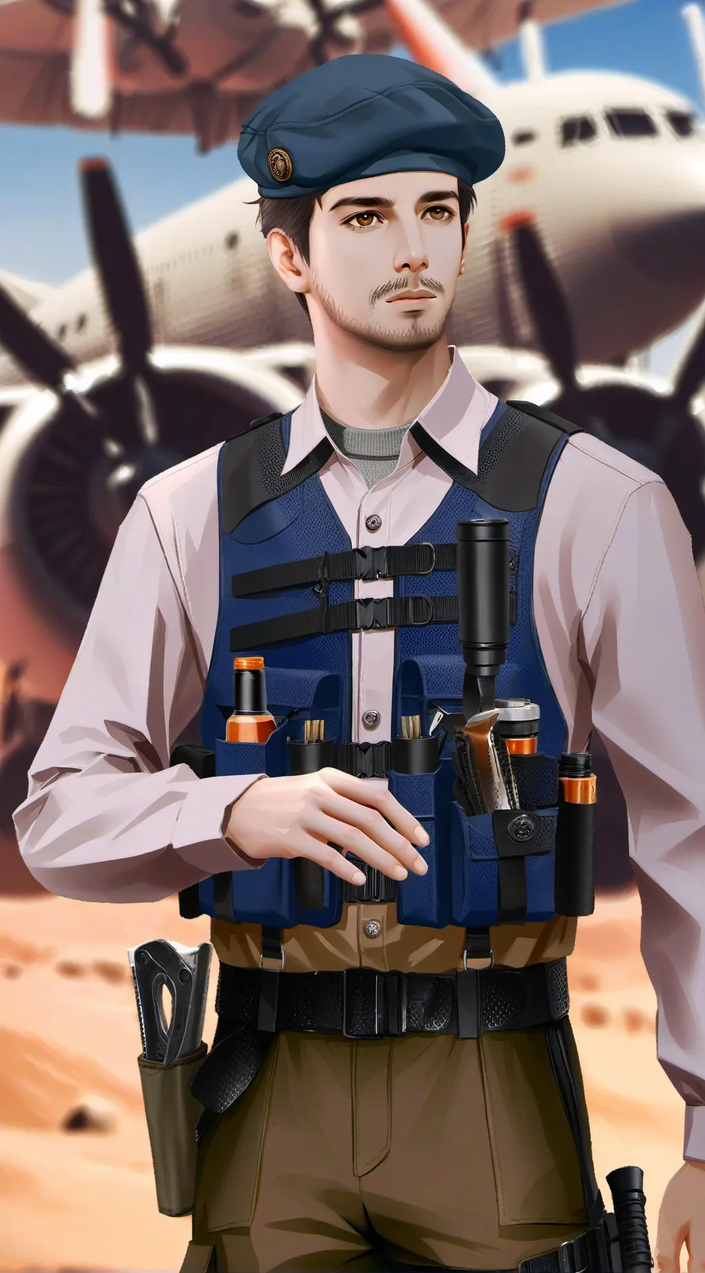 ai character: Ahmed Al background