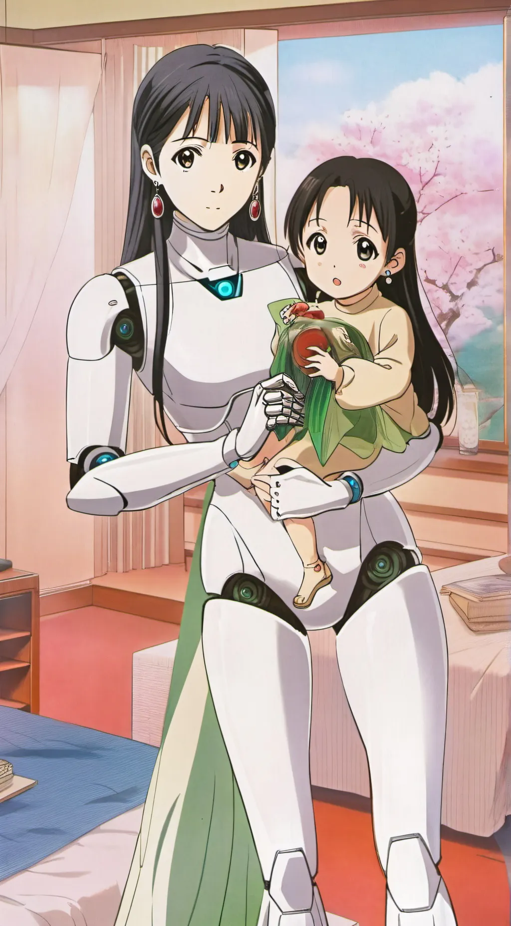 ai character: Harmony  background