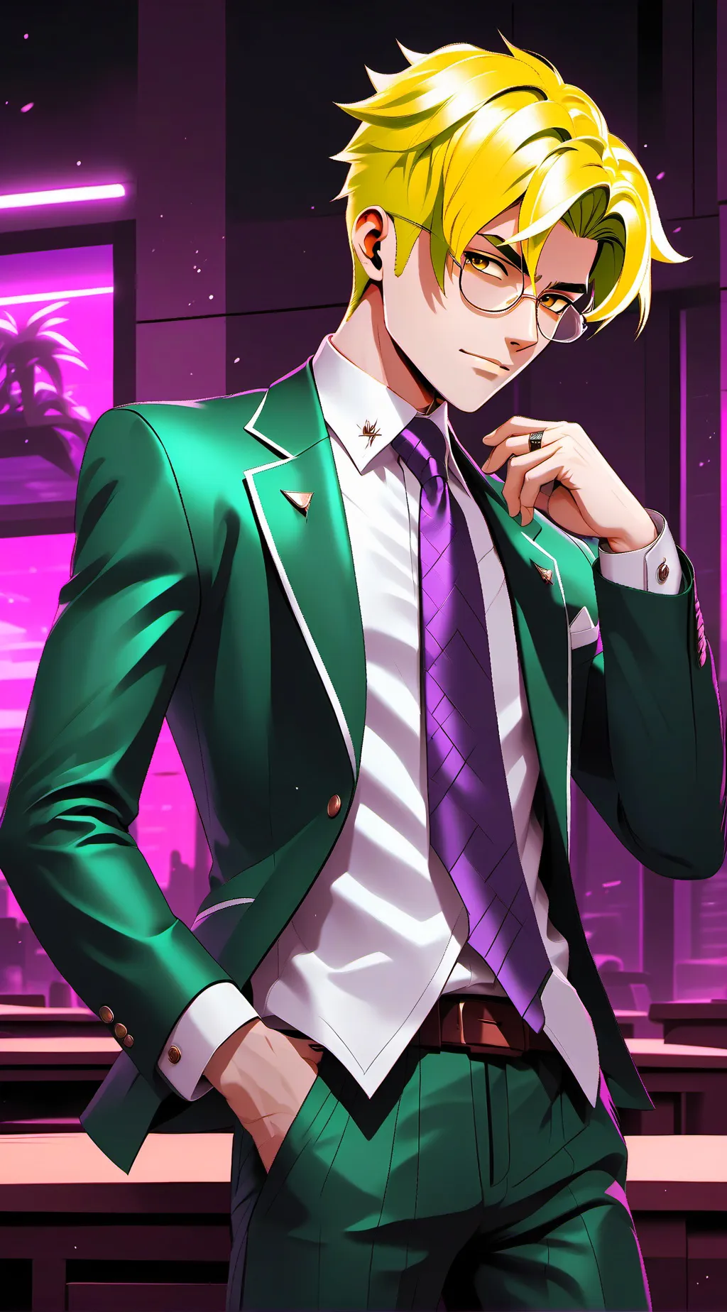 ai character: lee han sol 2  background