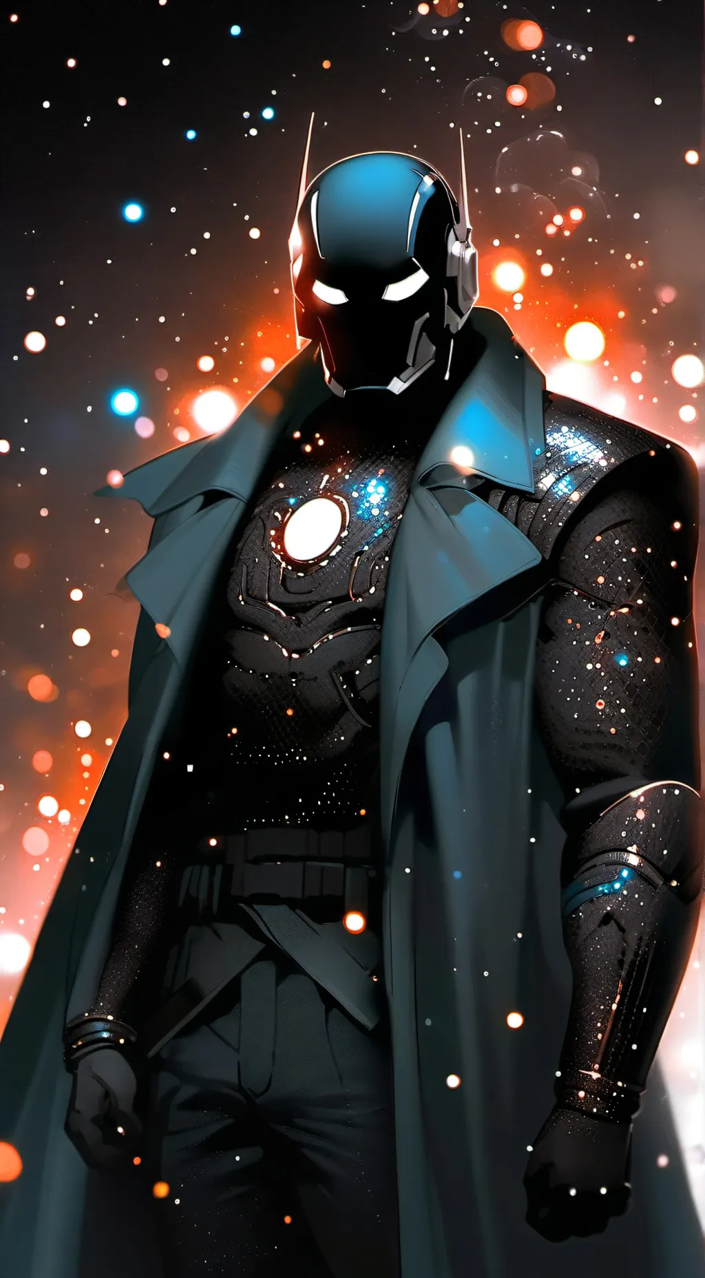 ai character: homem de ferro 🖤 background