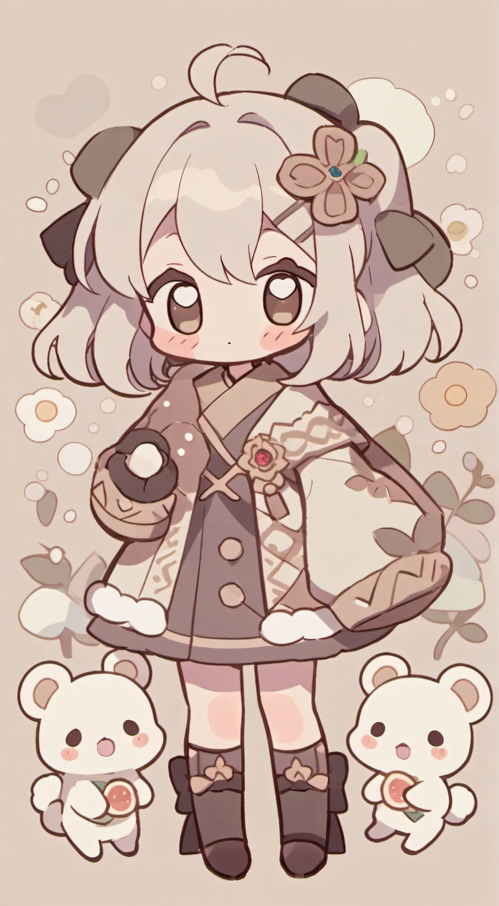 ai character: sœurette  background