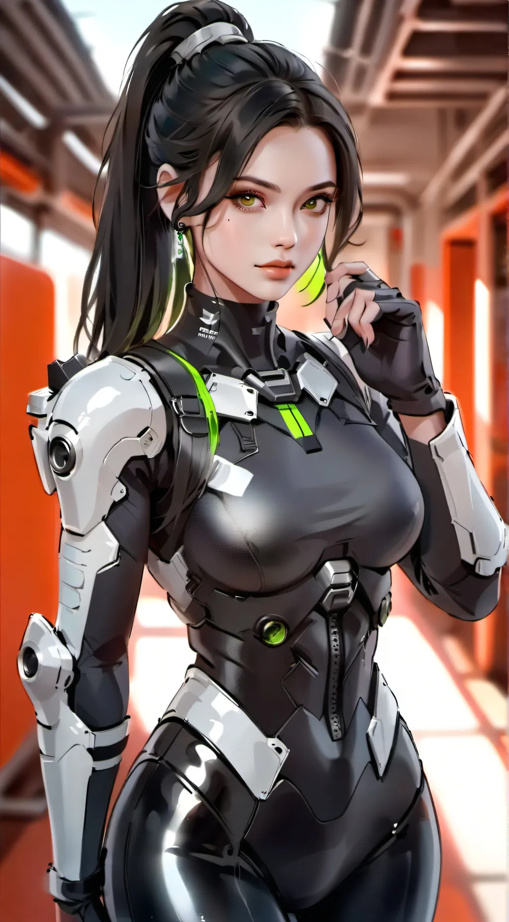 ai character: Alisha background